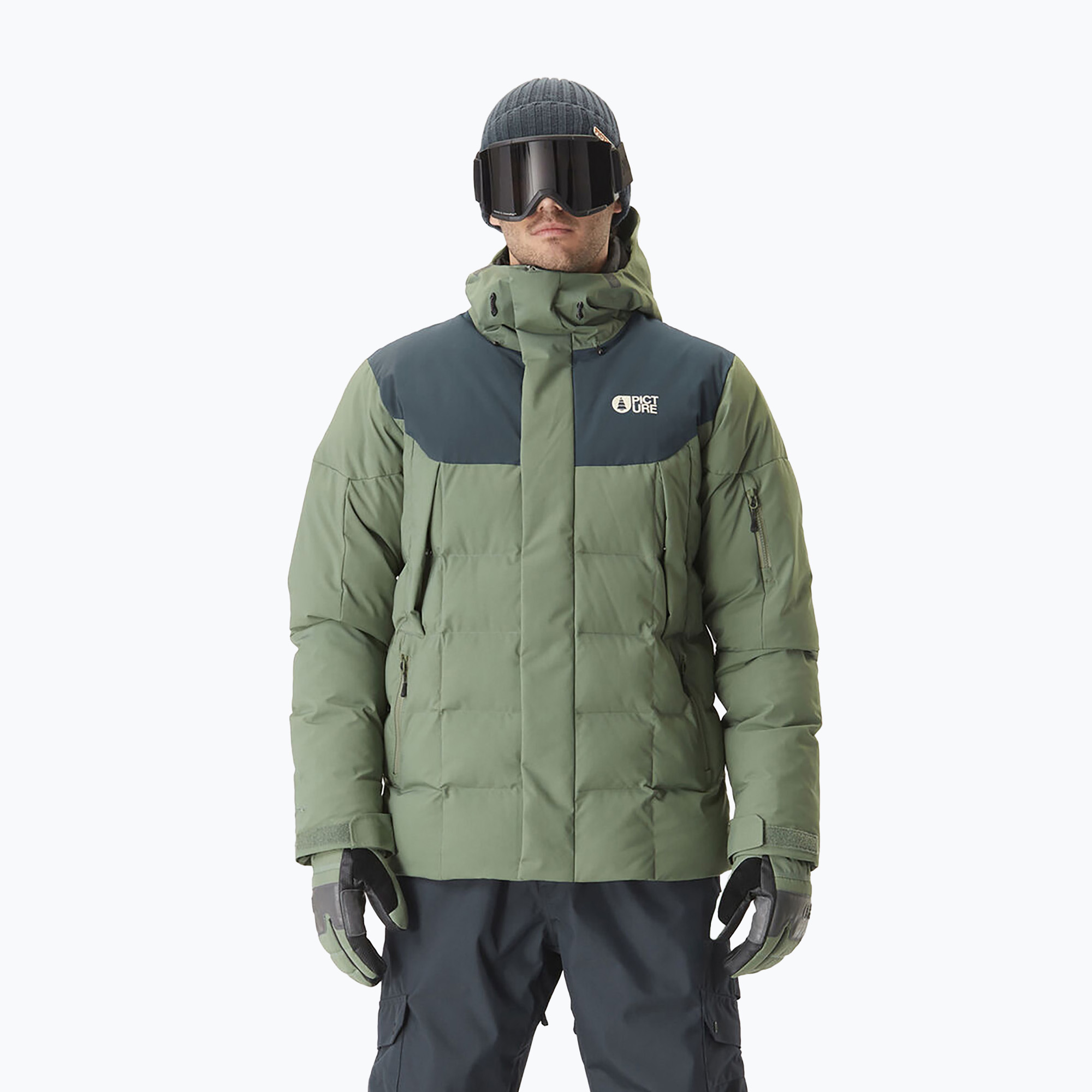 Мъжко ски яке Picture Insey 20/20 с лавров венец и тъмно синьо