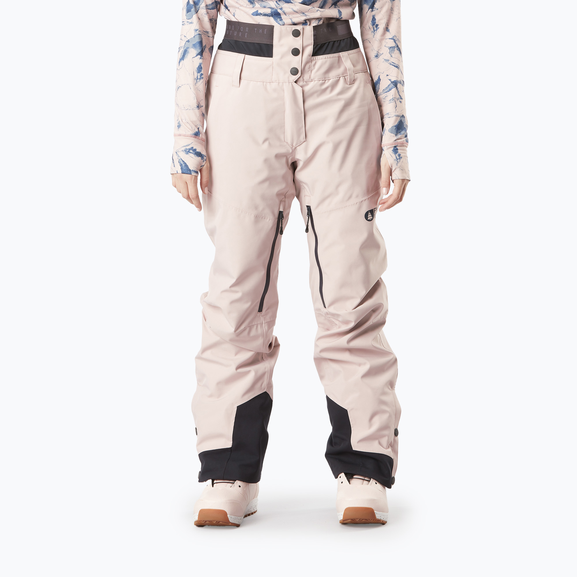 Immagine Exa 20/20 pantaloni da sci da donna grigio ombra (S) (Exa 20/20 WPT104)