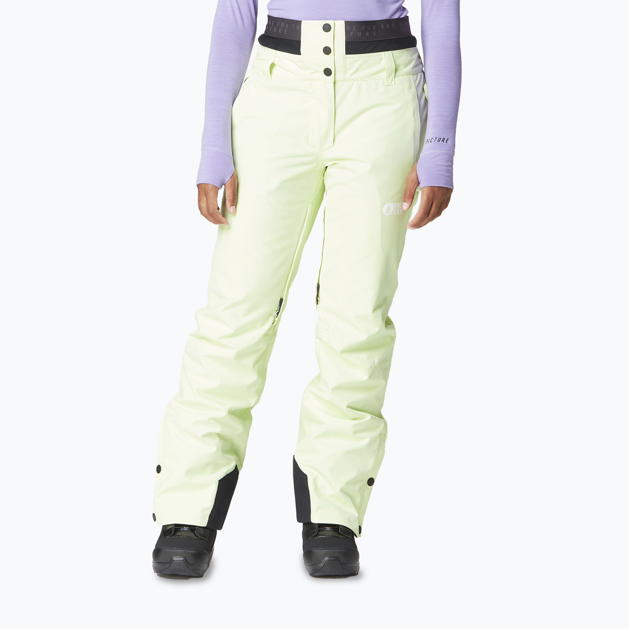 Women's ski trousers Picture Exa lime cream (L)