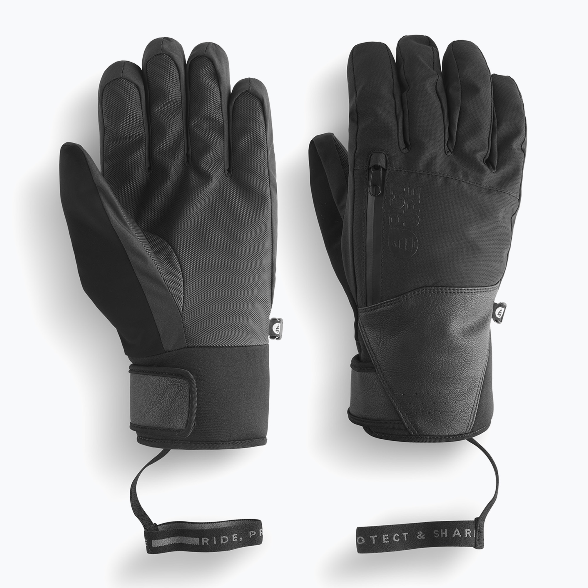 Мъжки скиорски ръкавици Picture Madson Gloves 10/10 black