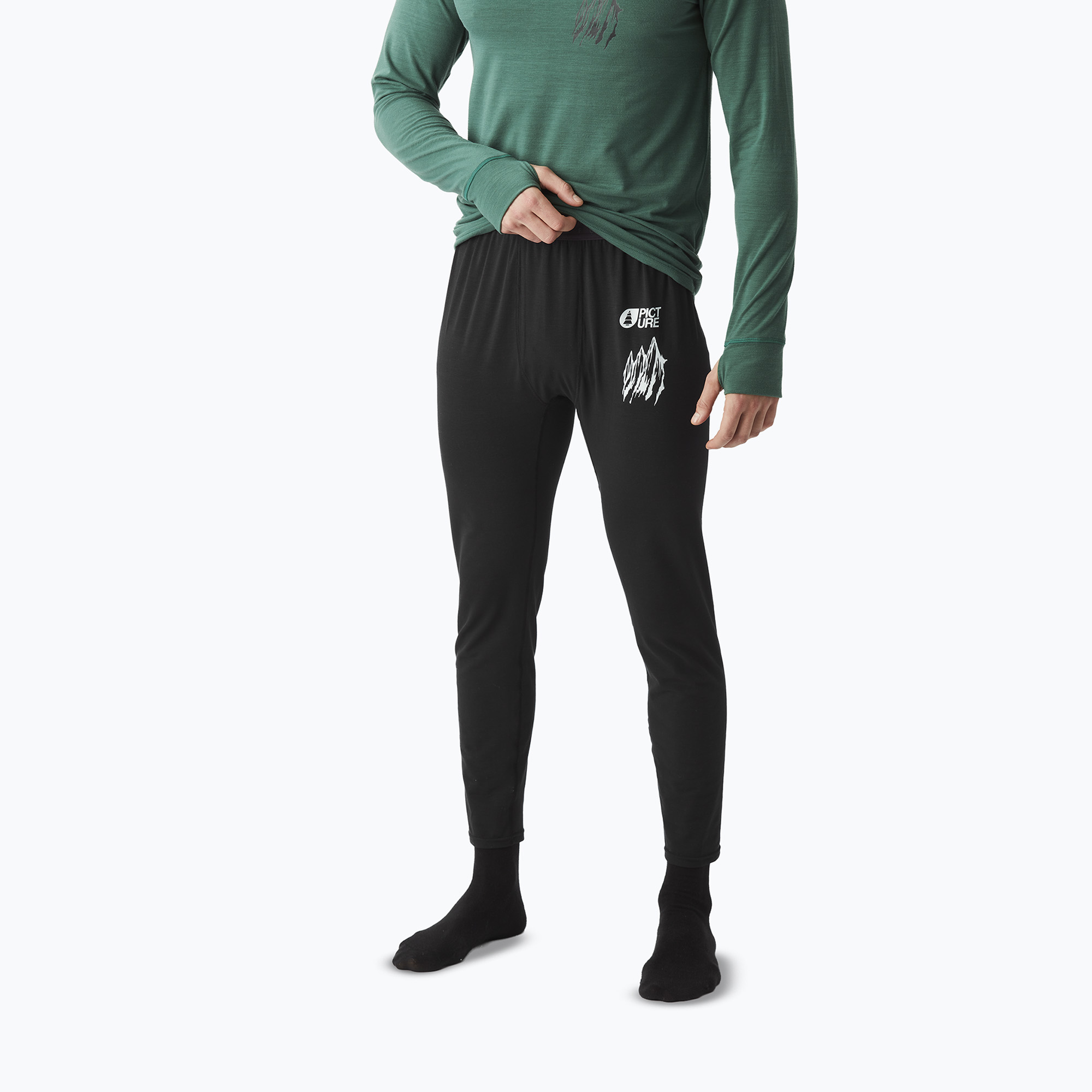 Мъжки термоактивни панталони Picture Lhotse black