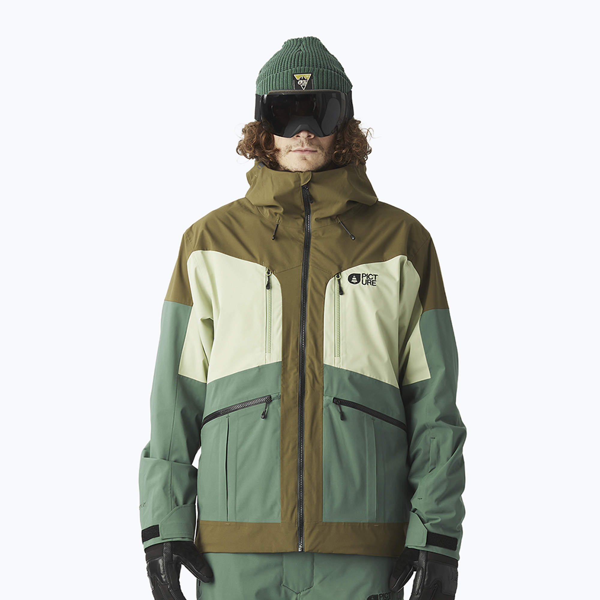 Мъжко скиорско яке Picture Naikoon 20/20 reseda