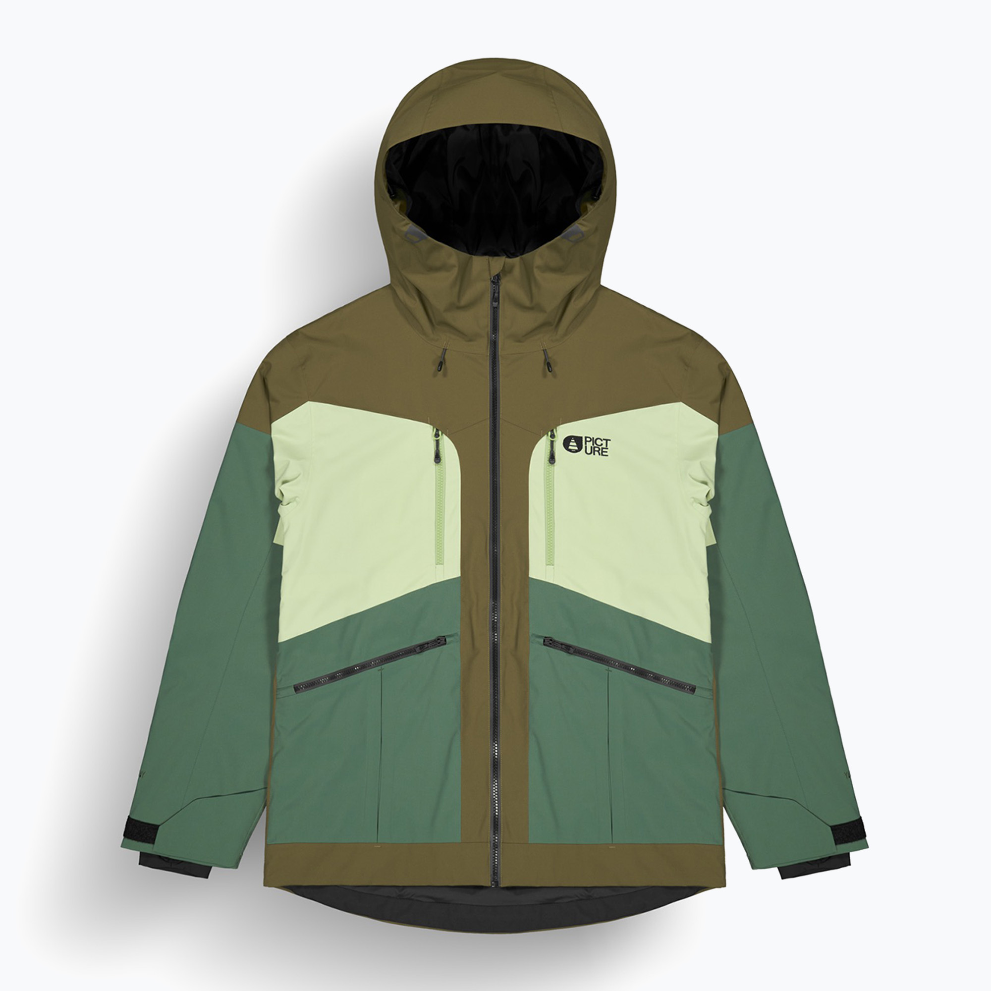 Giacca da sci uomo Picture Naikoon 20/20 reseda green (M) (Naikoon 20/20 MVT0575)