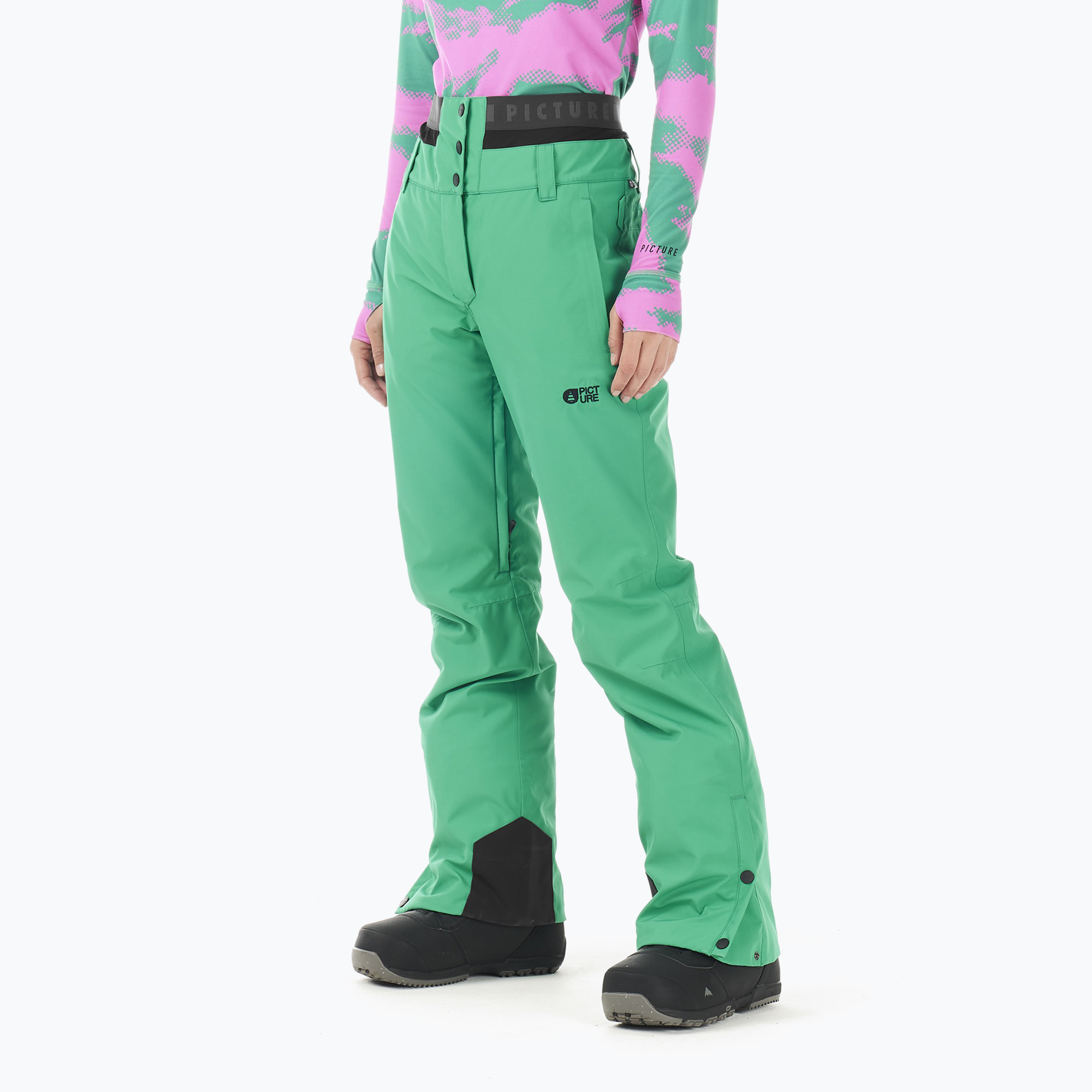 Дамски скиорски панталони Picture Exa 20/20 emerald