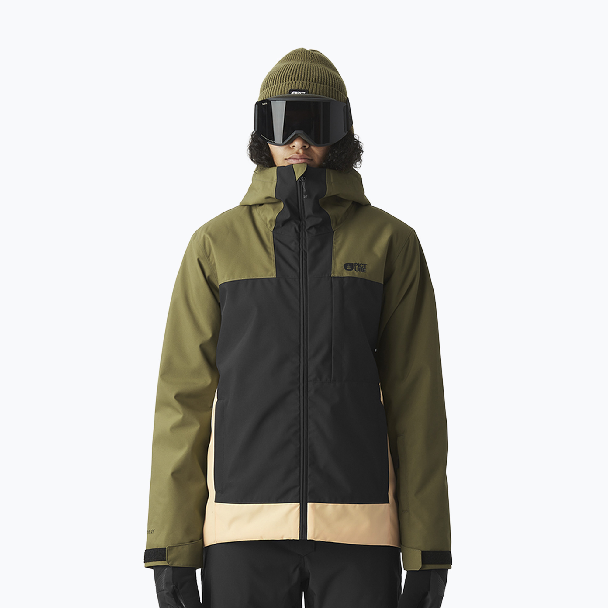 Дамско скиорско яке Picture Seakrest tobacco black