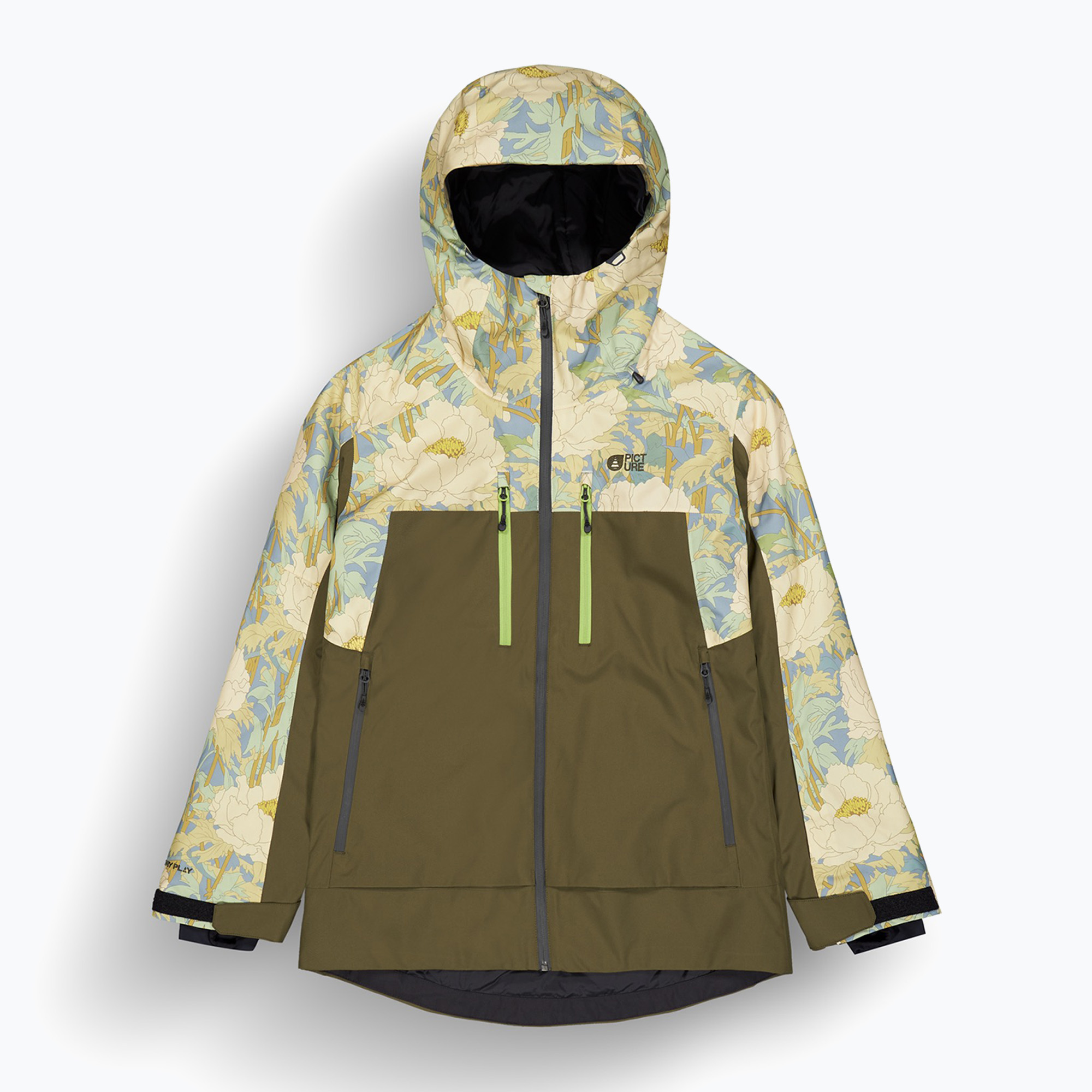 Дамско скиорско яке Picture Exa timeless flower print