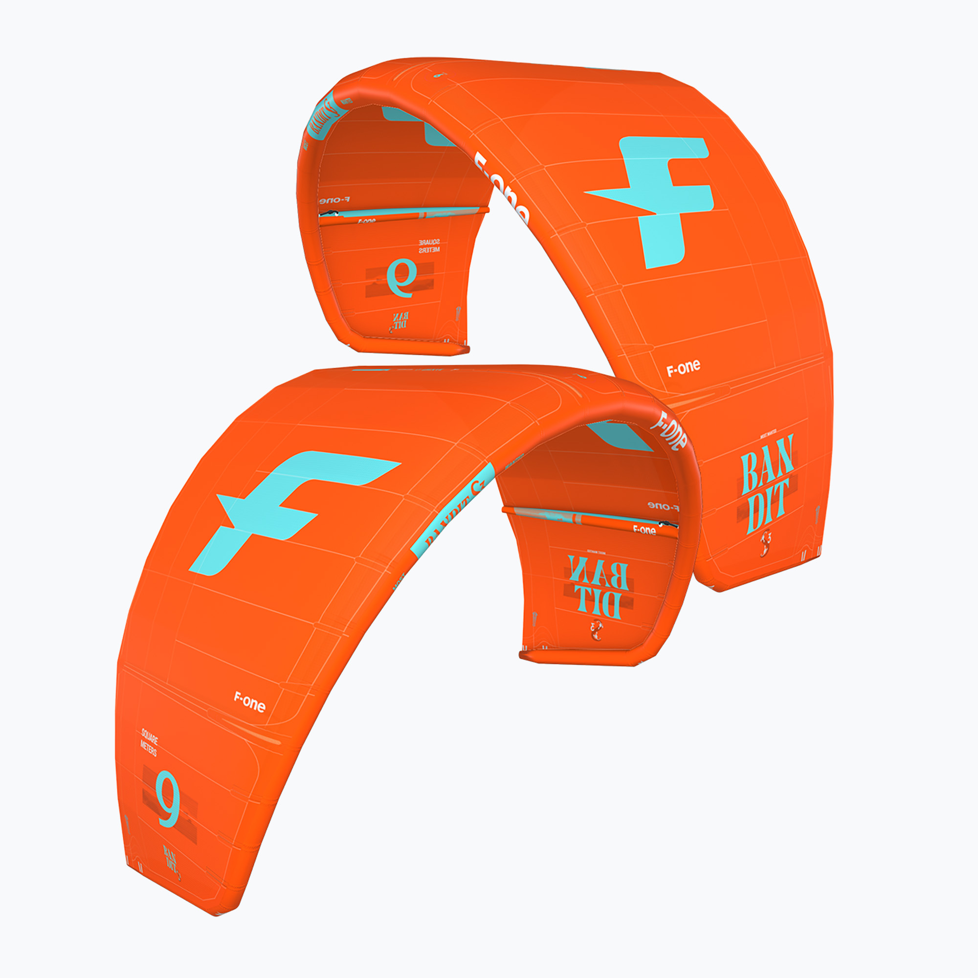 Latawiec kitesurfingowy F-ONE Bandit S3 flame/glacier 