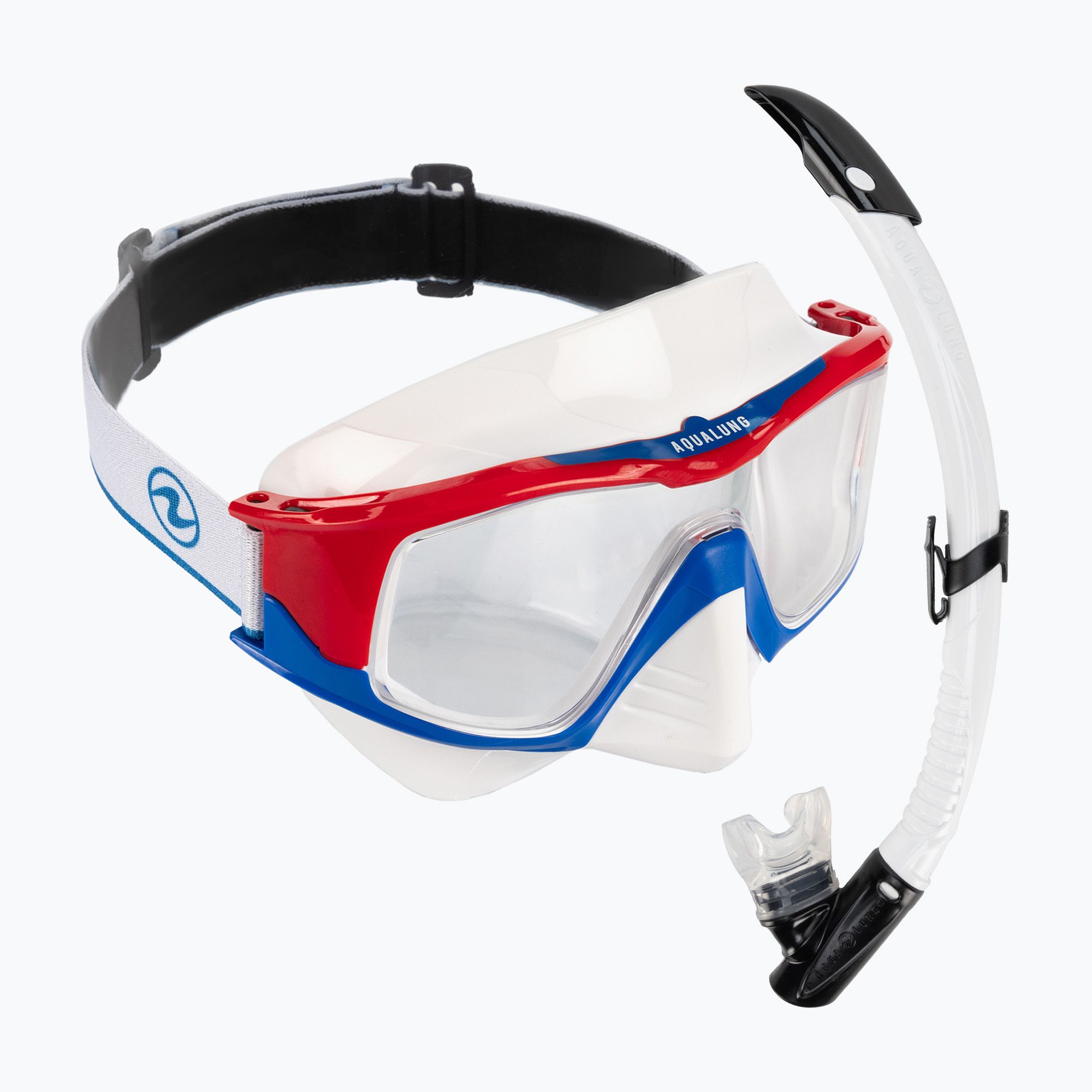 Zestaw do snorkelingu Aqualung Vita Combo white/black 
