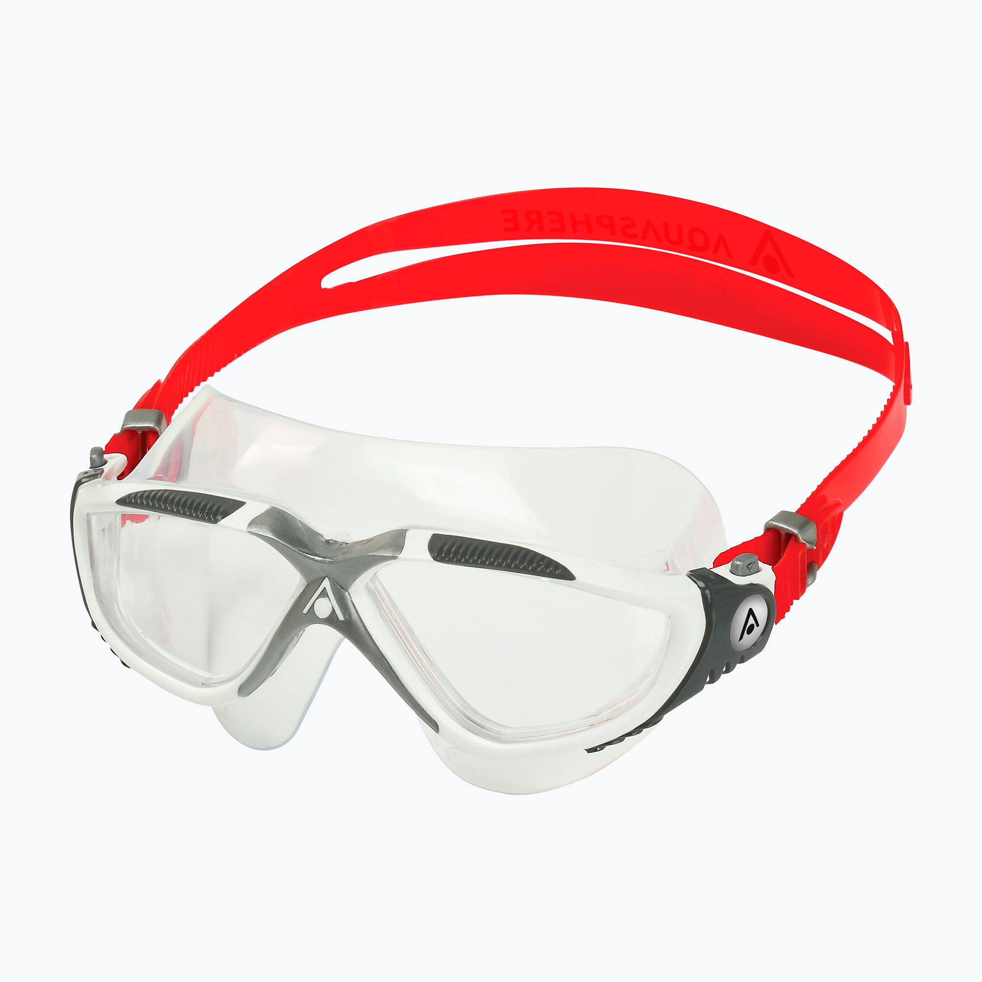 Maska do pływania Aquasphere Vista white/red/clear 