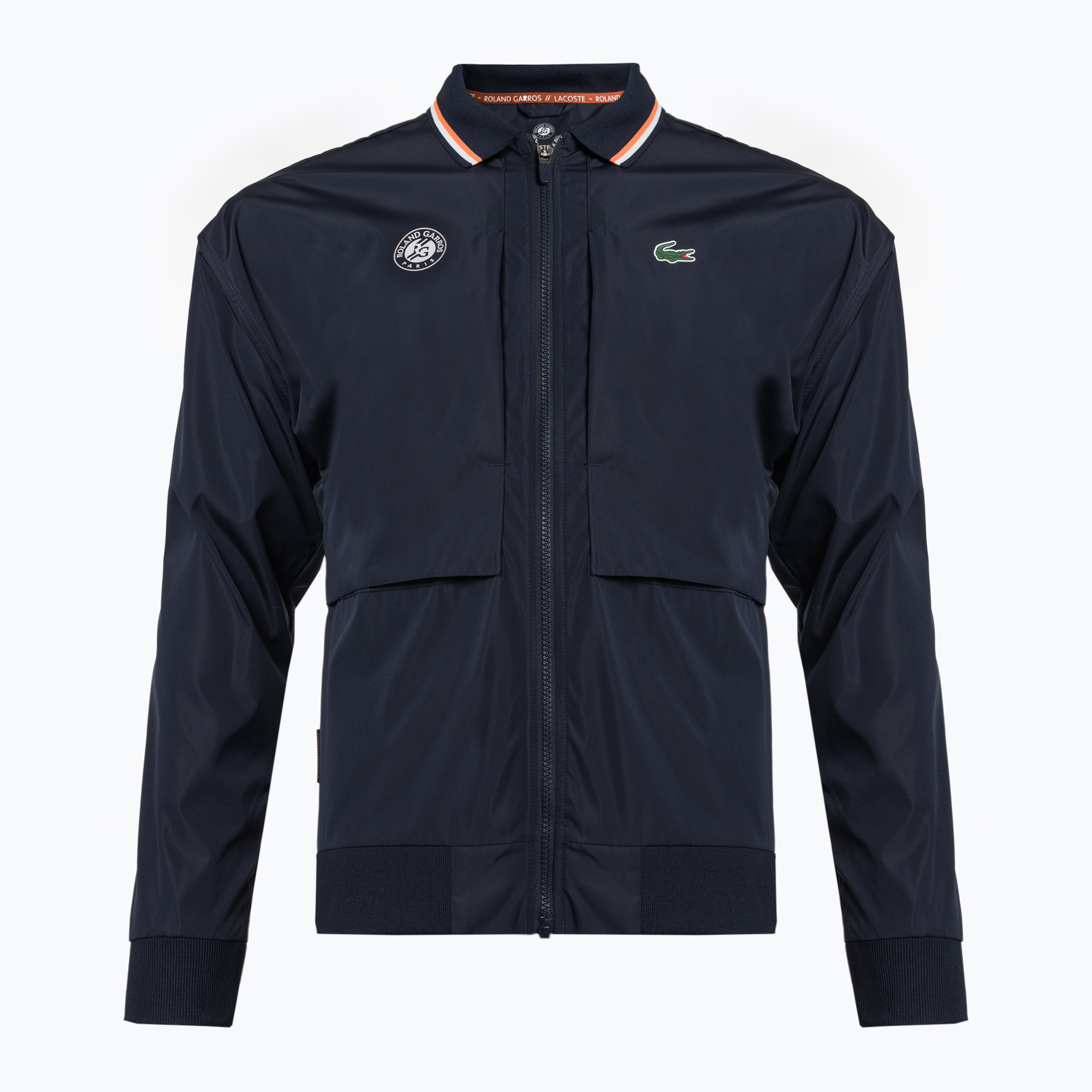 Kurtka męska Lacoste BH0954 navy blue/white/mandarin 
