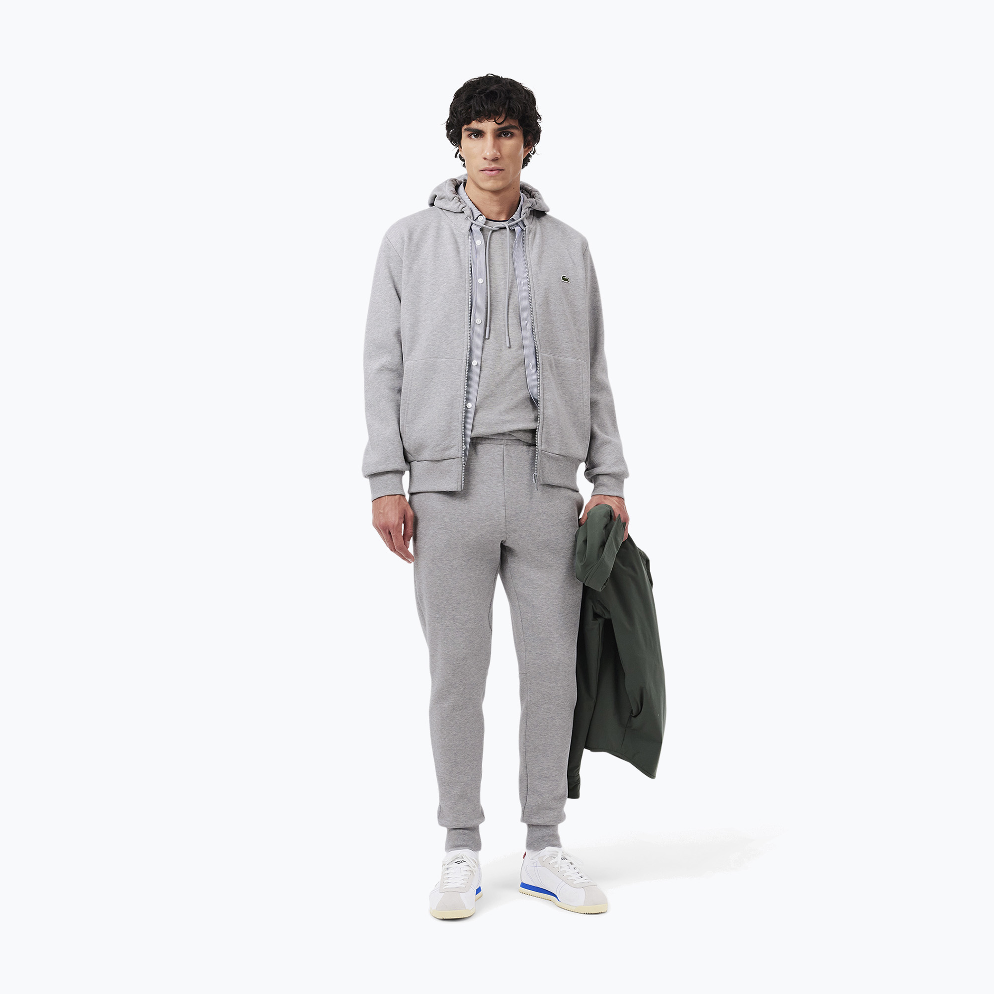 Dres męski Lacoste WH2528 silver chine 