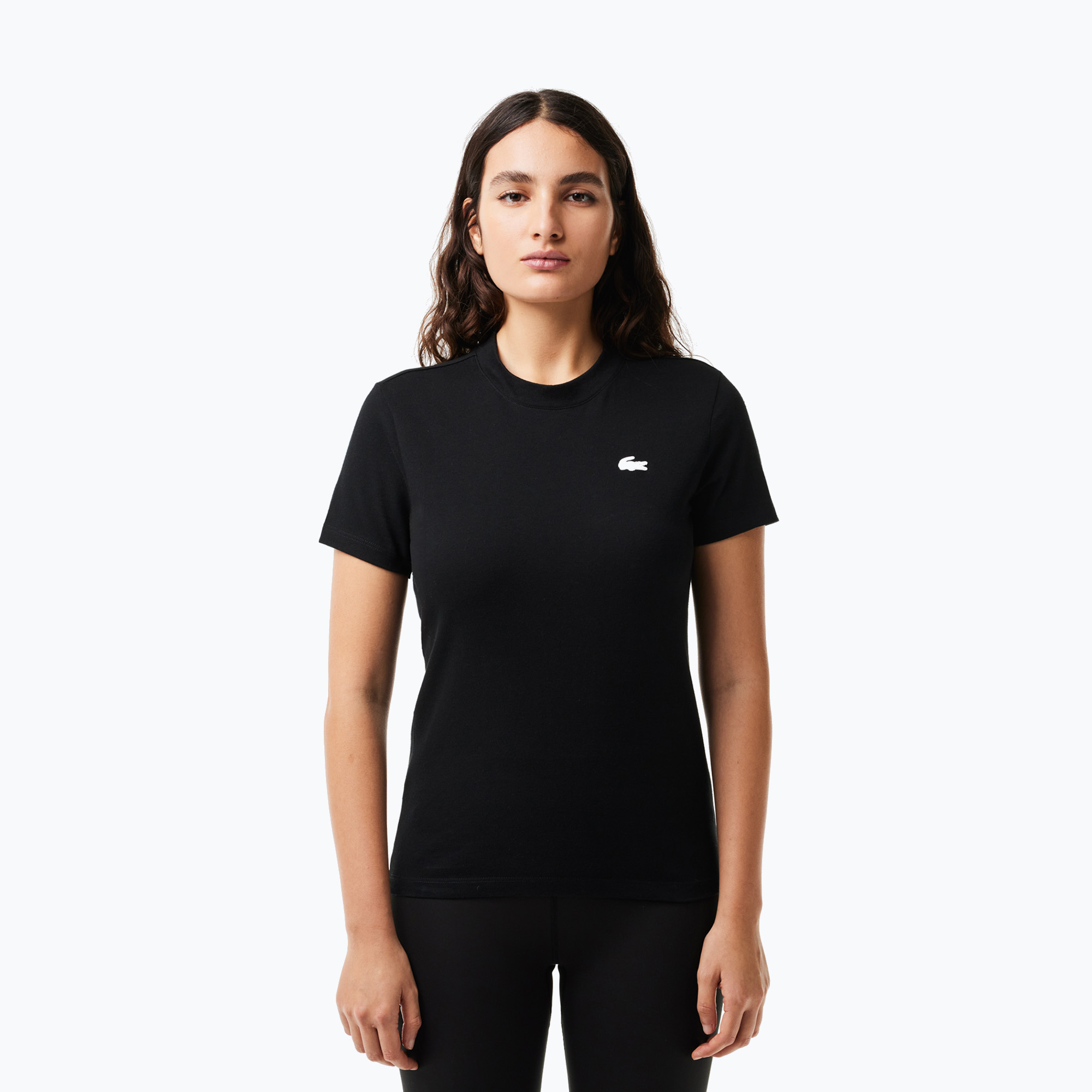 Koszulka damska Lacoste TF9246 black 