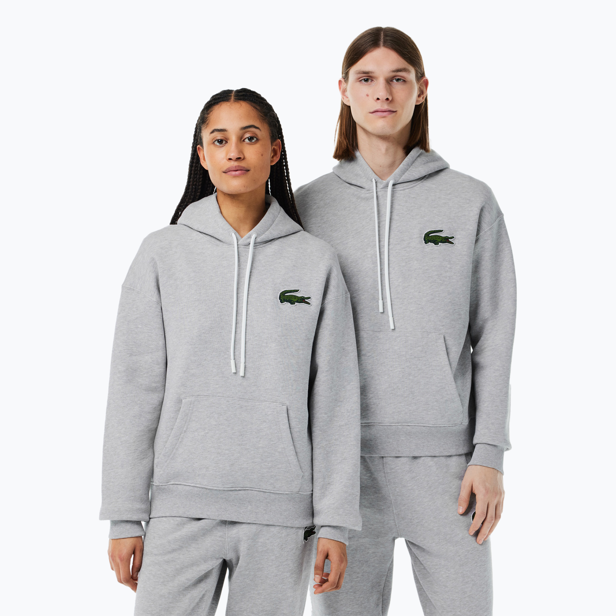 Bluza unisex Lacoste SH6404 CCA silver chine 