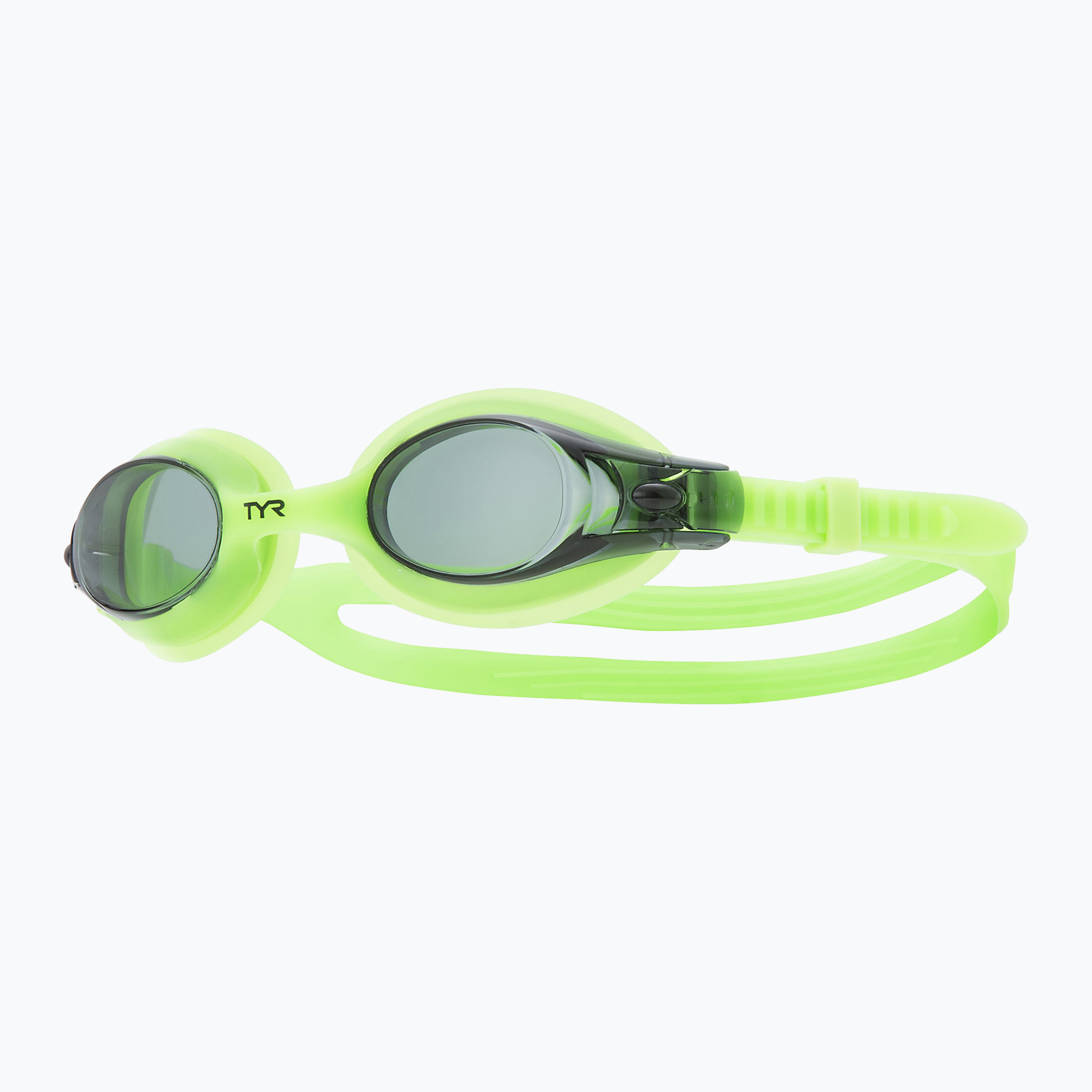 TYR gyermek úszószemüveg Swimple füst/ fluo zöld (Swimple LGSW_085)