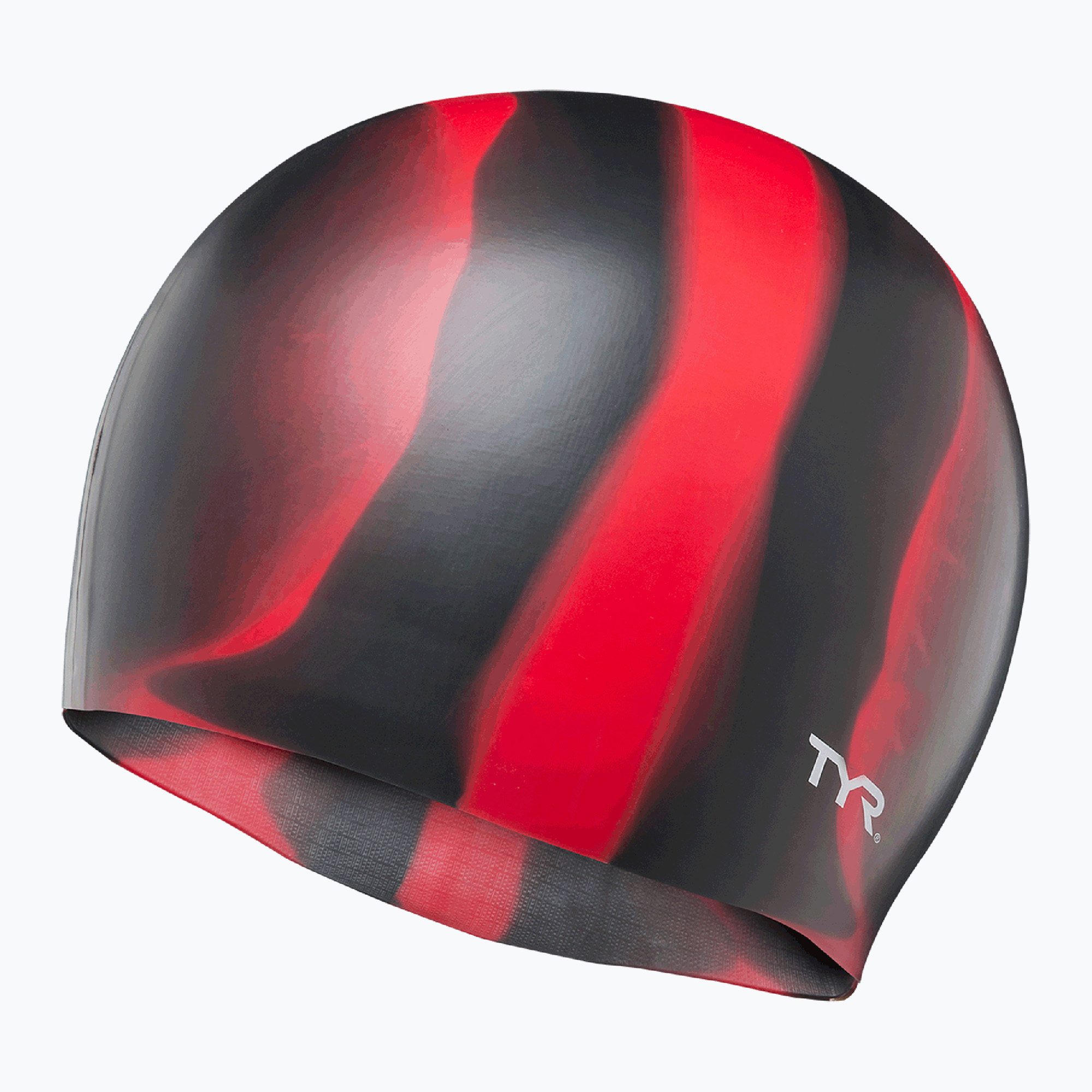 Шапка за плуване TYR Multi-Color Silicone black/red