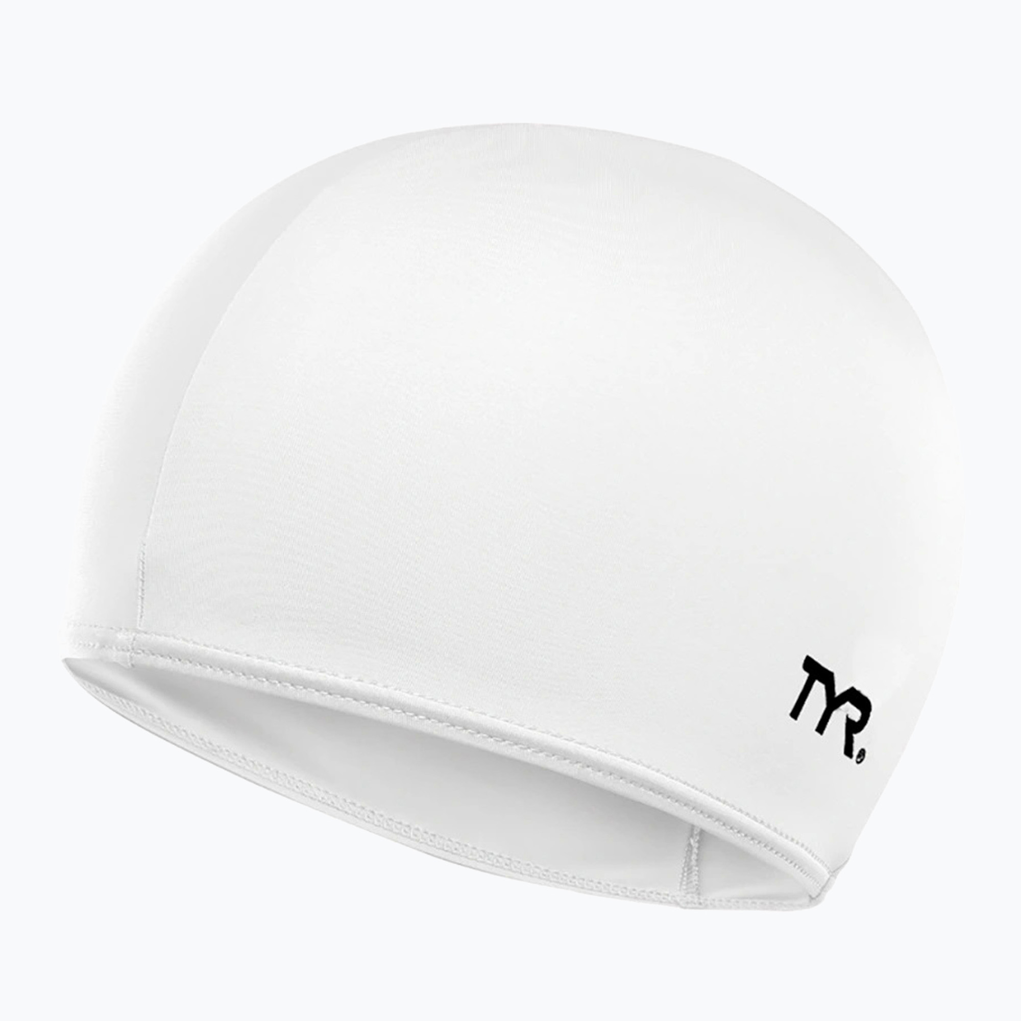 Шапка за плуване TYR Lycra white