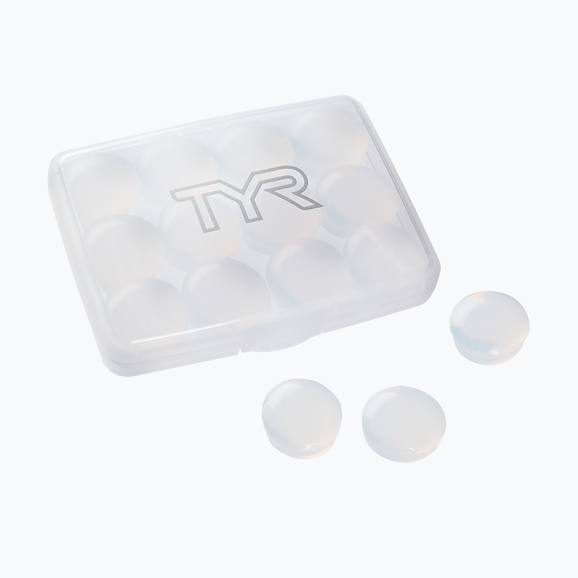 Тапи за уши Tyr Soft Silicone 12 бр. clear