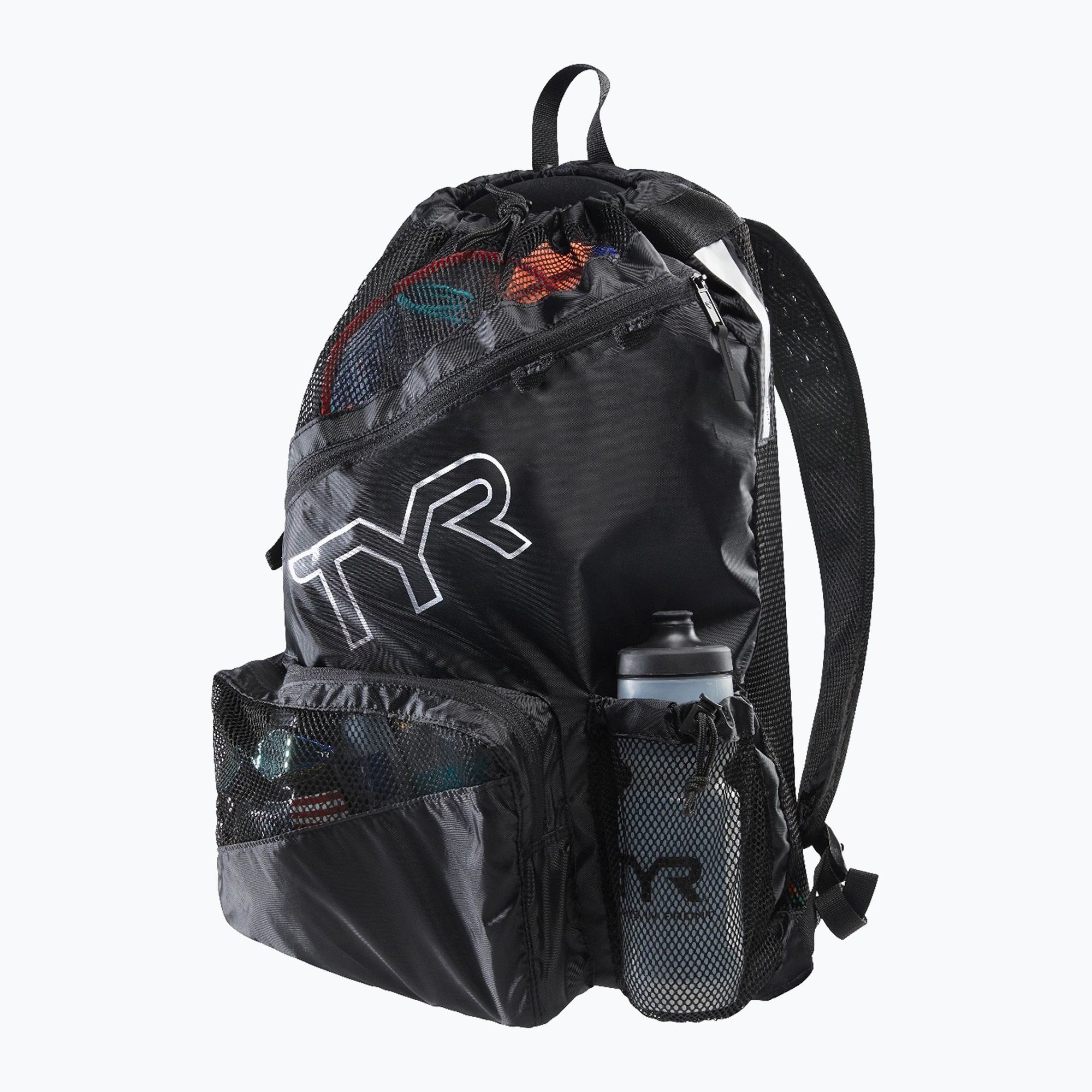 Worek pływacki TYR Elite Team Mesh 40 l black 