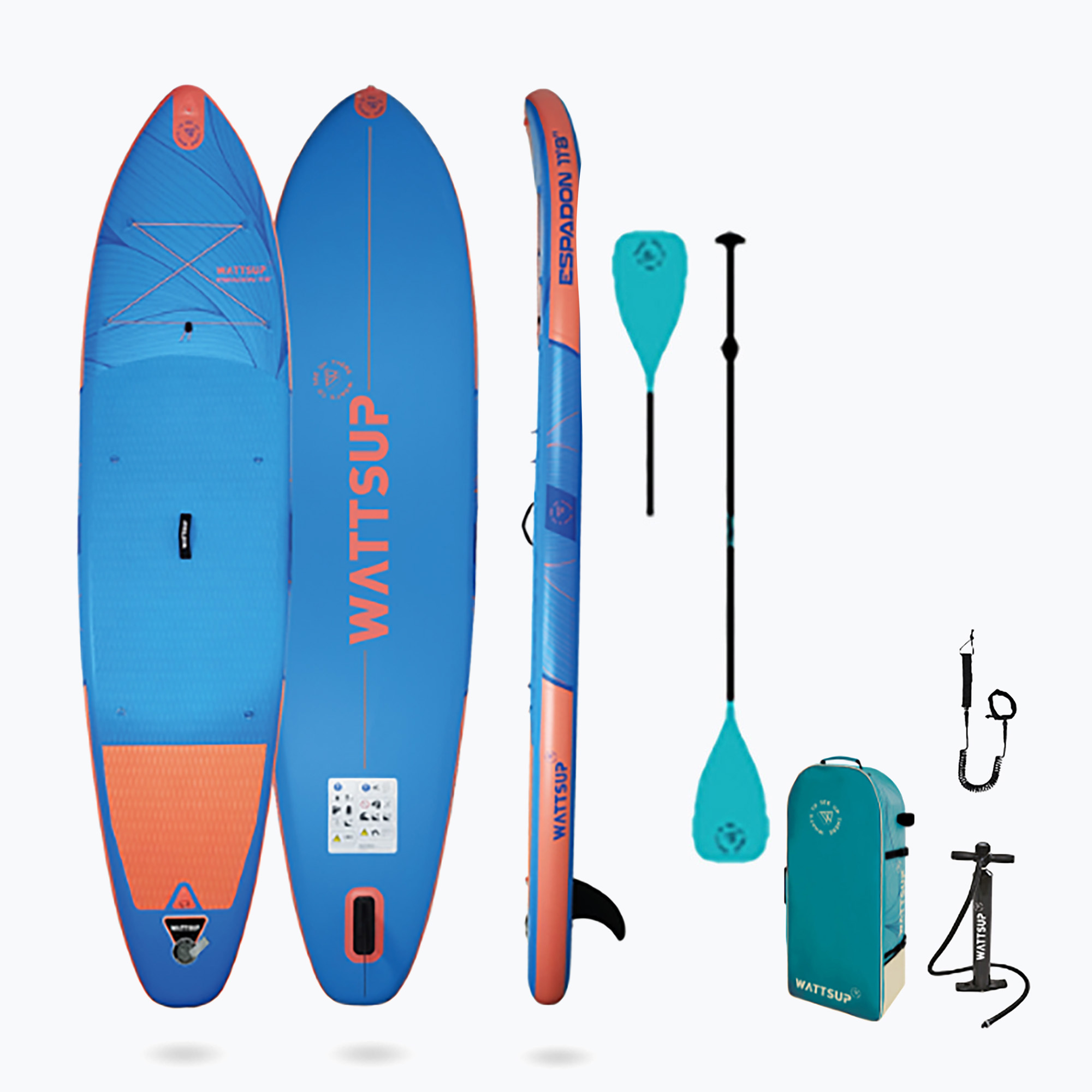 Deska SUP WATTSUP Espadon 11'8'' Minicombo 