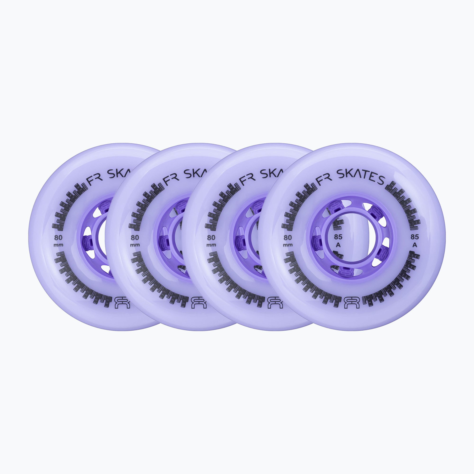 Колела за ролери FR Skates Downtown Wheel 80mm/85A X4 light purple/purple