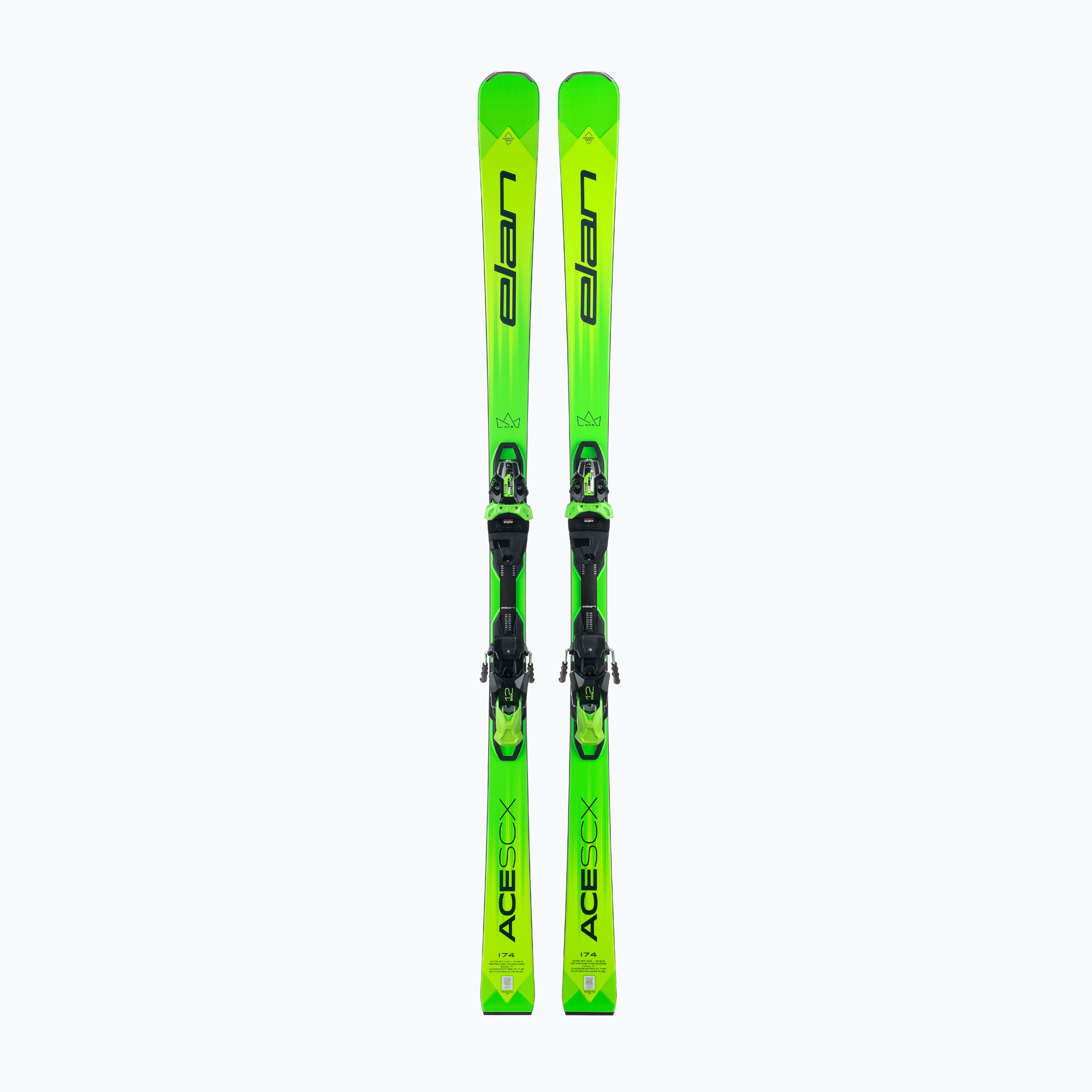 Sci da discesa Elan Ace SCX Fusion X + attacchi EMX 12.0 GW Fusion X (174 cm) (Ace SCX Fusion X + EMX 12.0 GW Fusion X AAJLBL24)