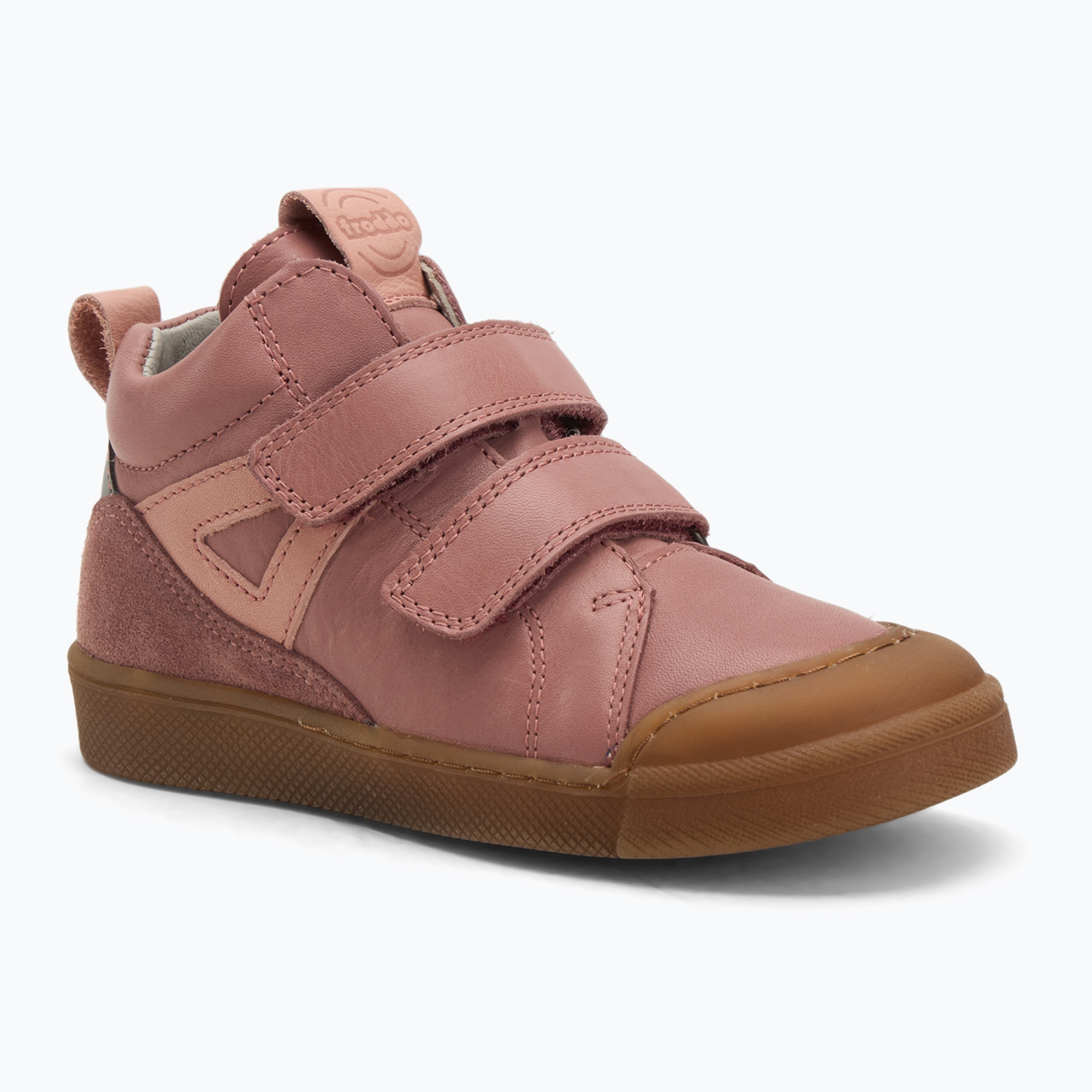 Buty barefoot dziecięce Froddo Rosario High-Top dark pink 