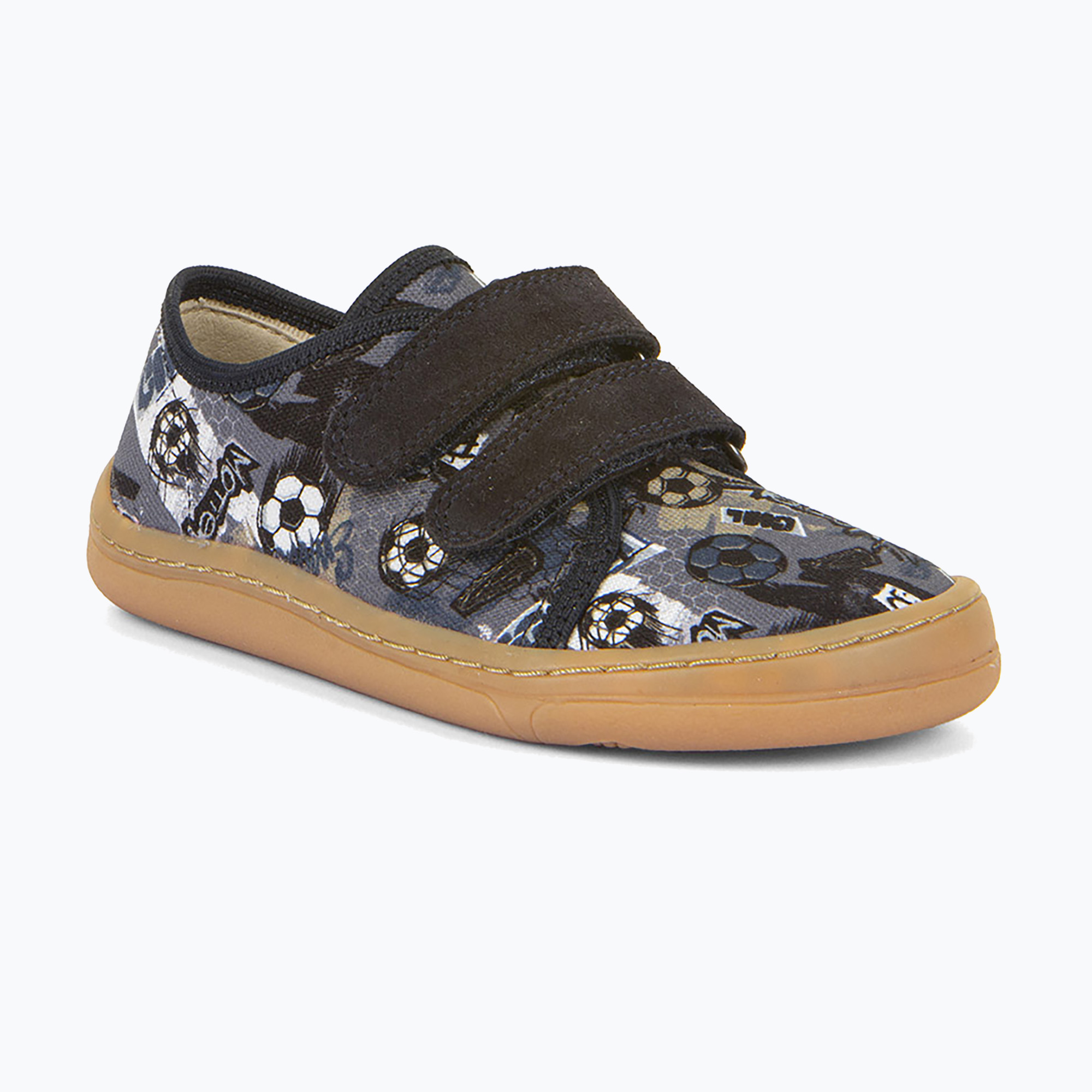 Buty barefoot dziecięce Froddo Canvas grey/blue 