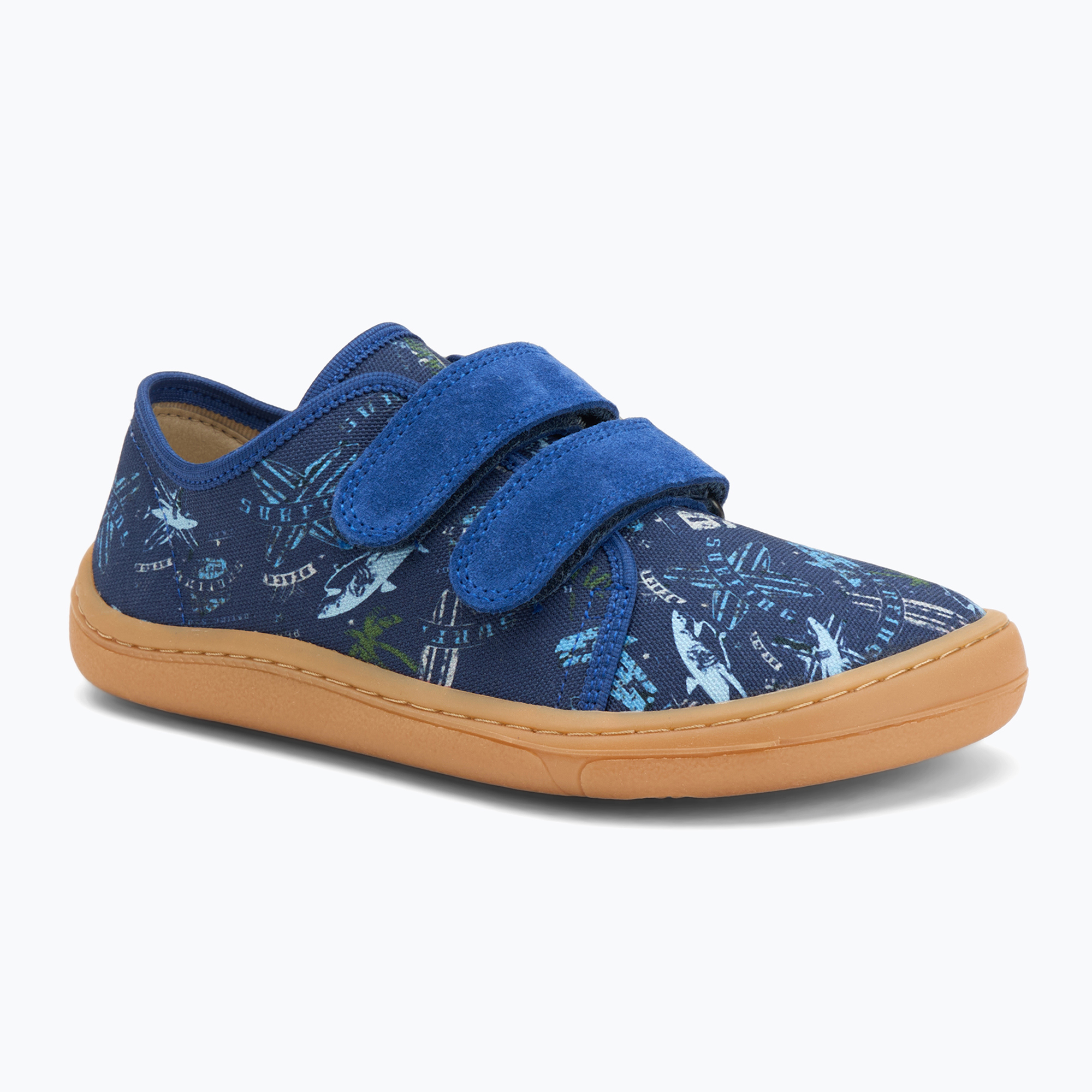 Buty barefoot dziecięce Froddo Canvas blue electric 