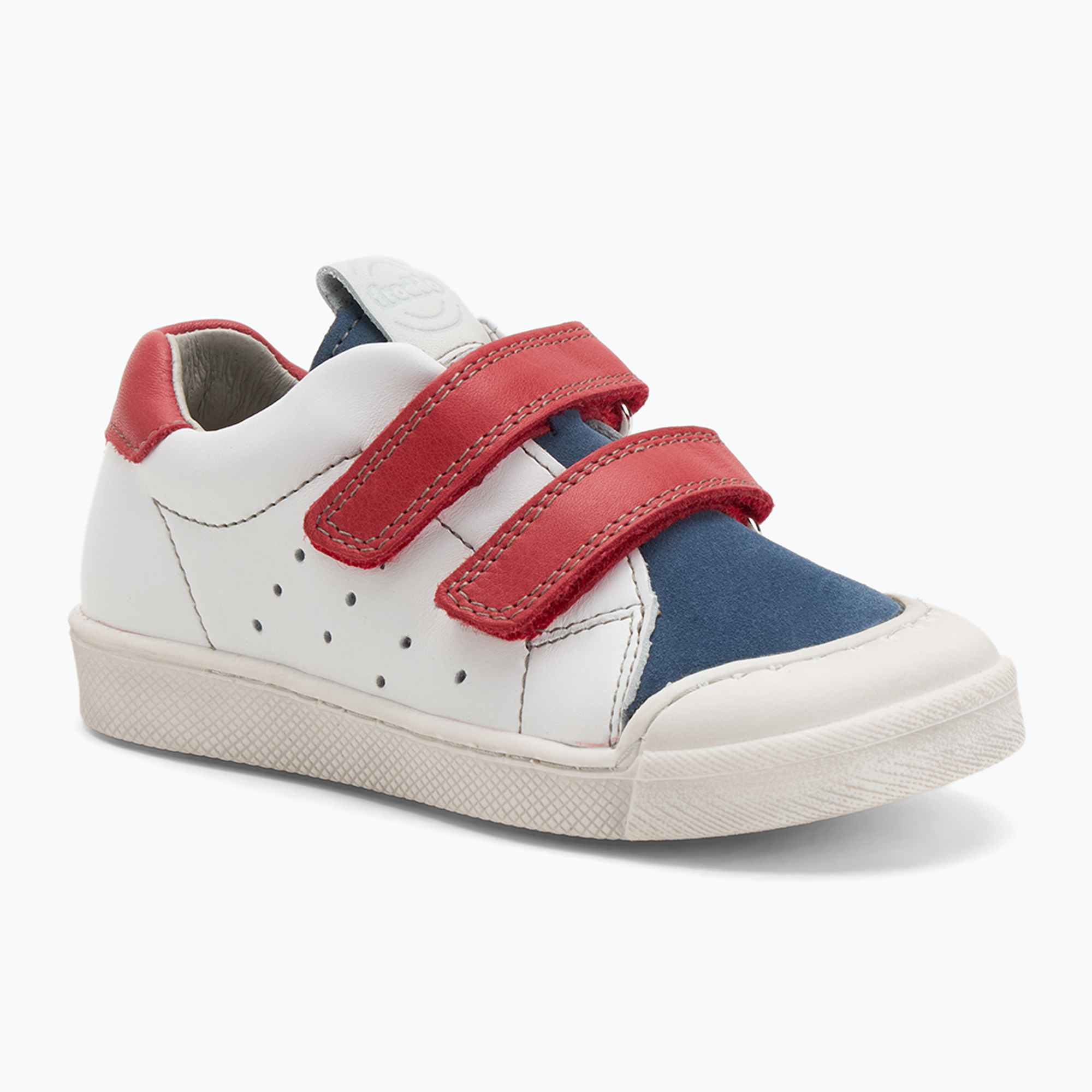 Buty barefoot dziecięce Froddo Rosario white/red 