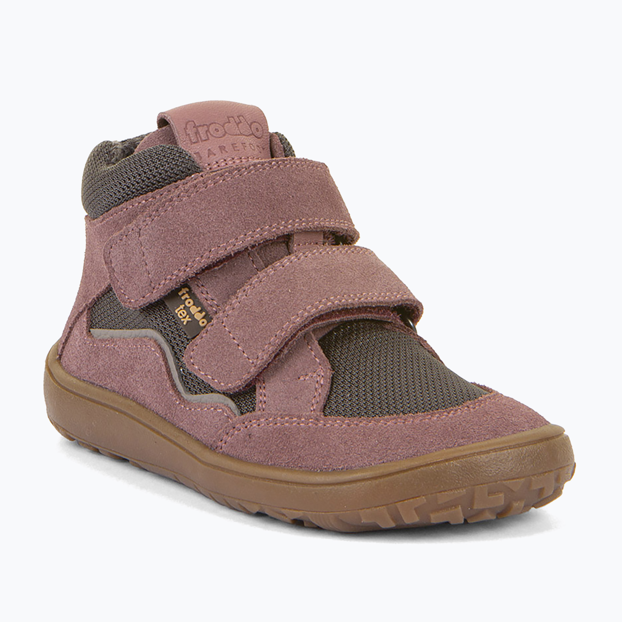 Buty barefoot dziecięce Froddo Tex Autumn grey/pink 