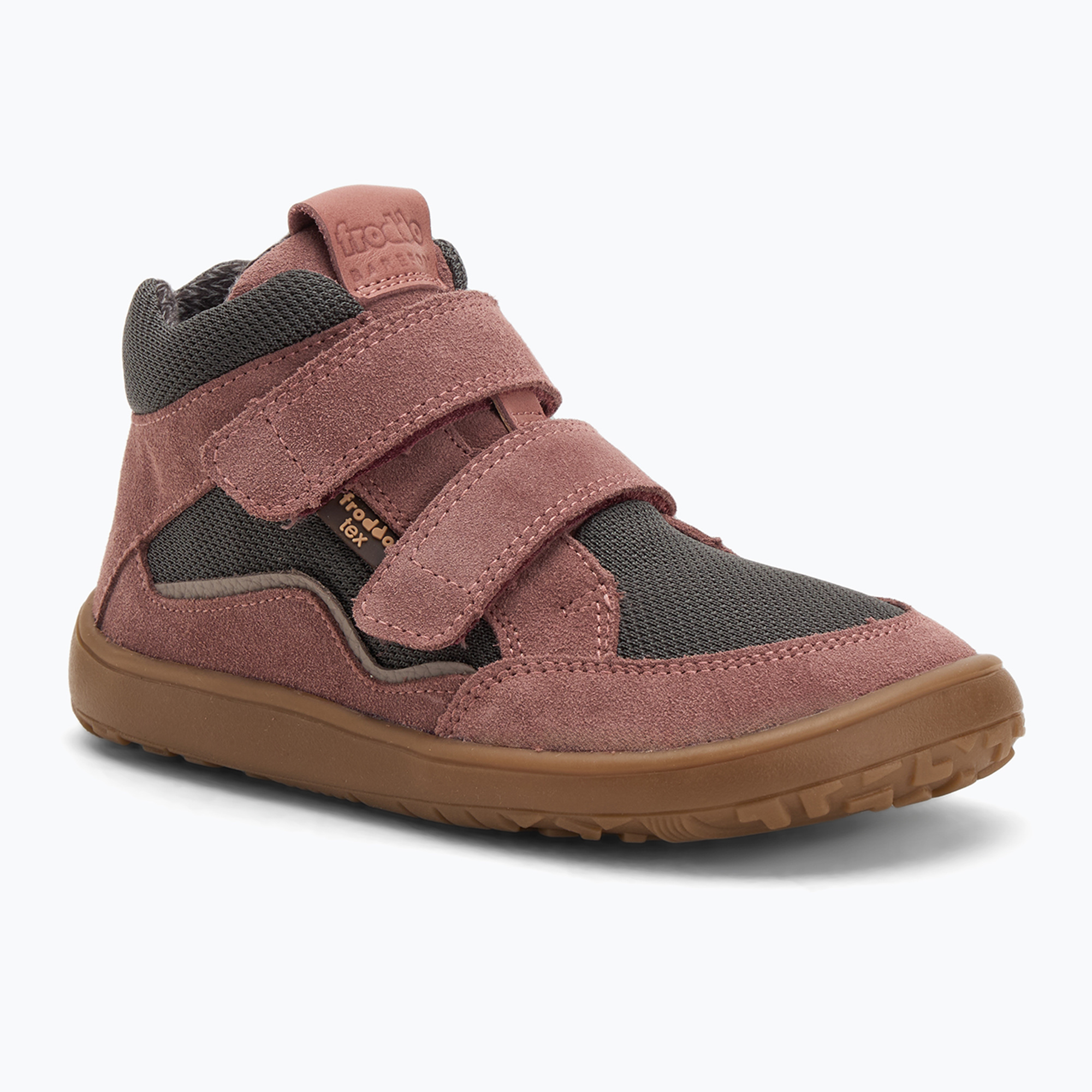 Buty barefoot dziecięce Froddo Tex Autumn grey/pink 