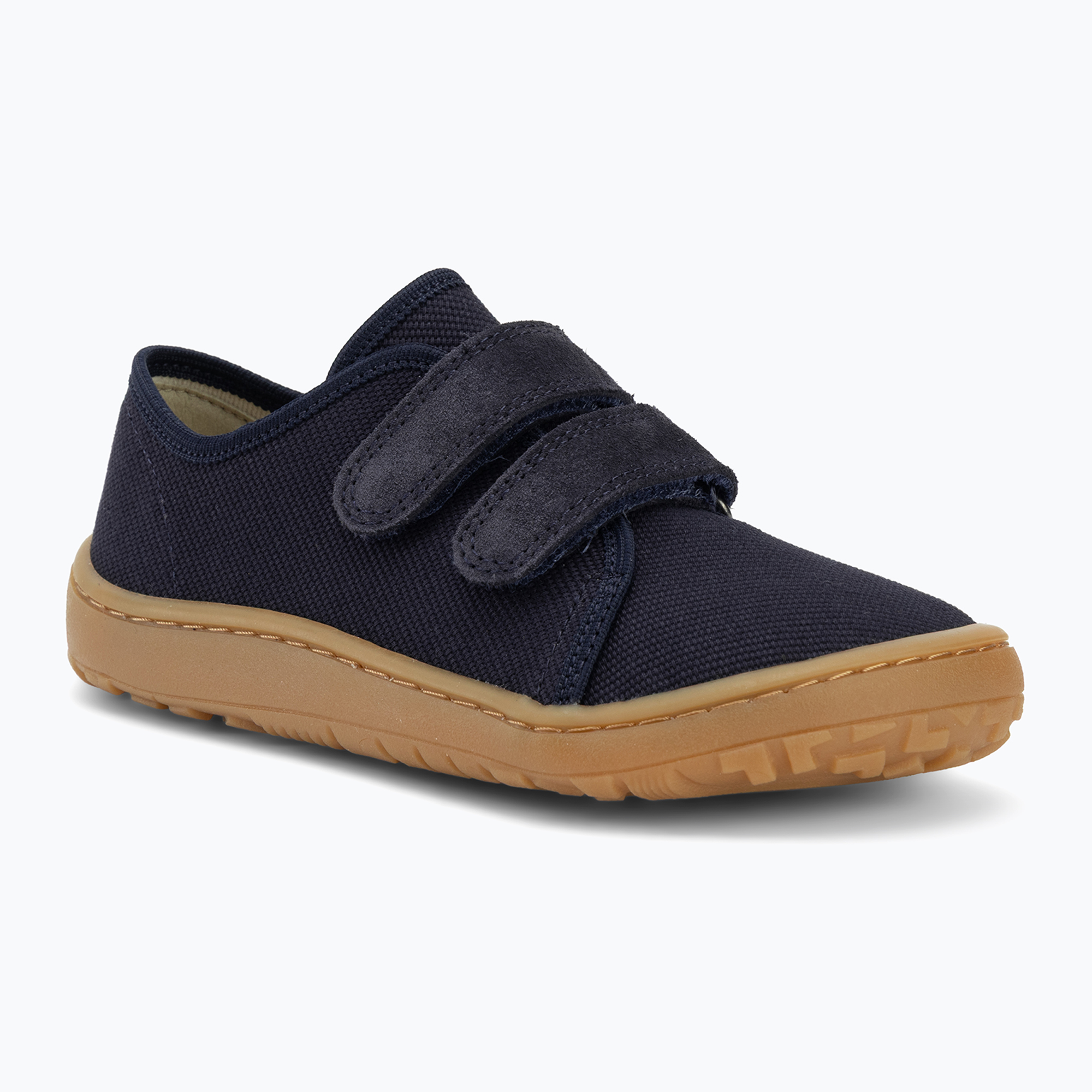 Детски обувки barefoot Froddo Canvas dark blue
