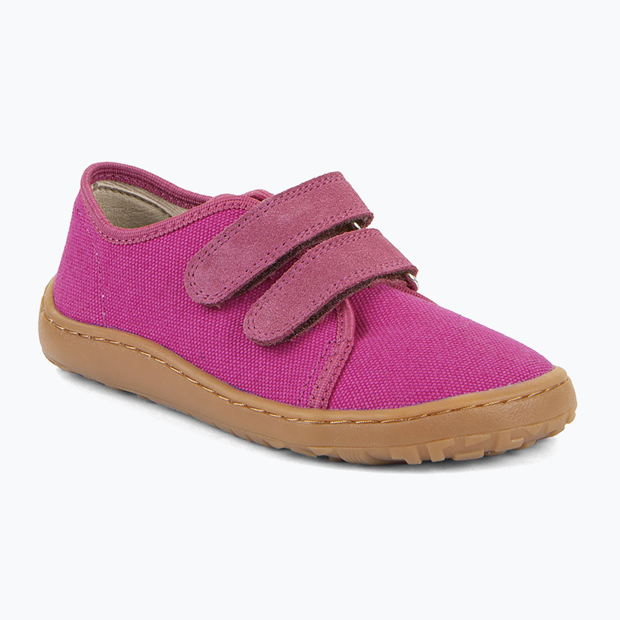 Детски обувки barefoot Froddo Canvas fuchsia