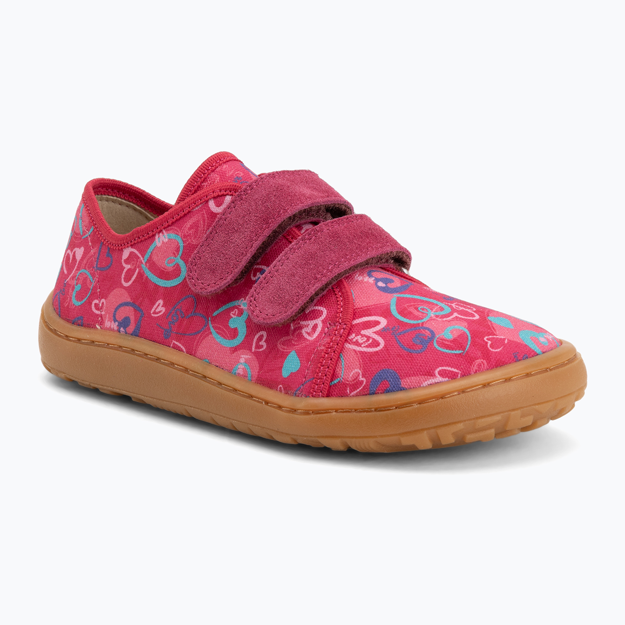Детски обувки barefoot Froddo Barefoot Canvas fuxia 