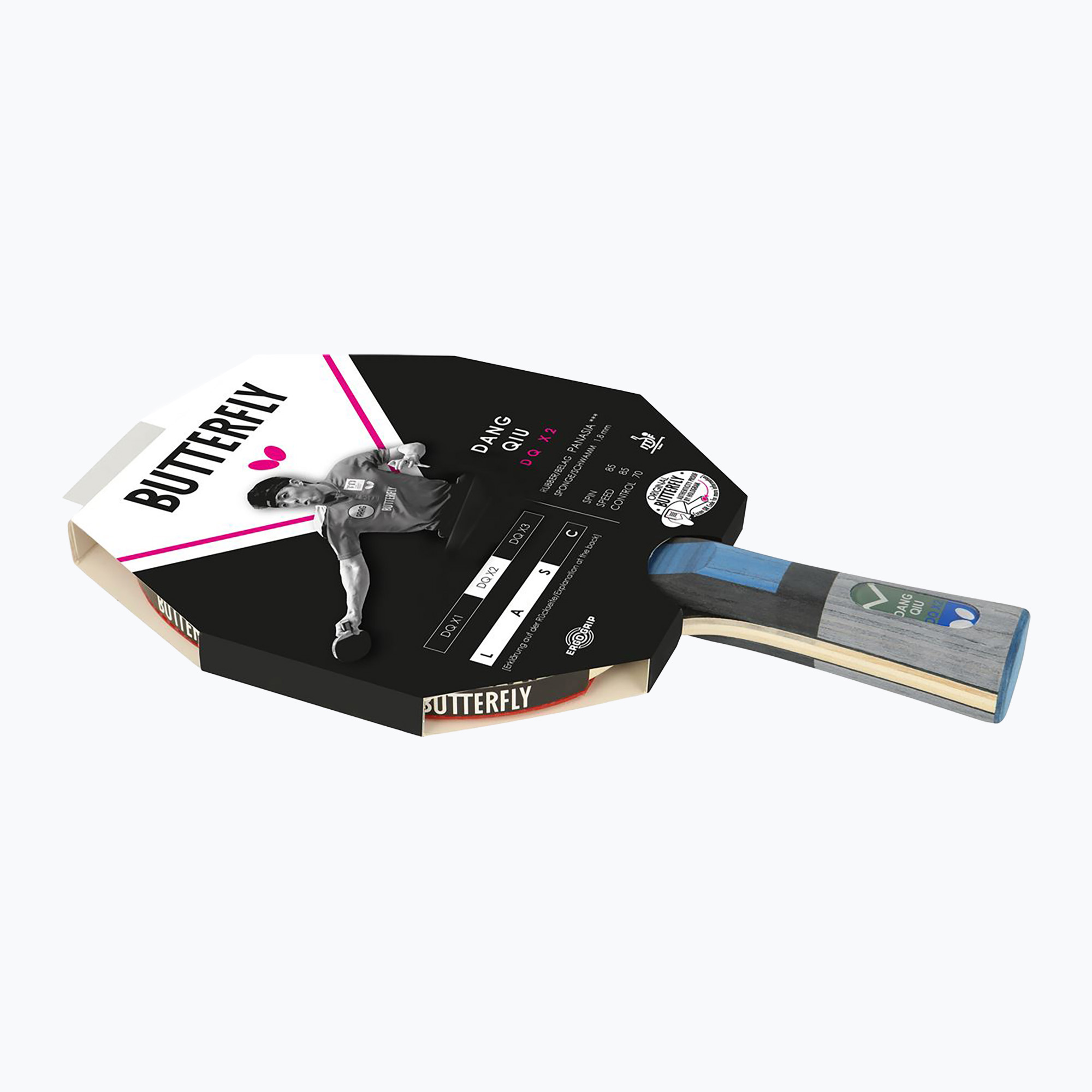 Ракета за тенис на маса Butterfly Dang Qiu X2
