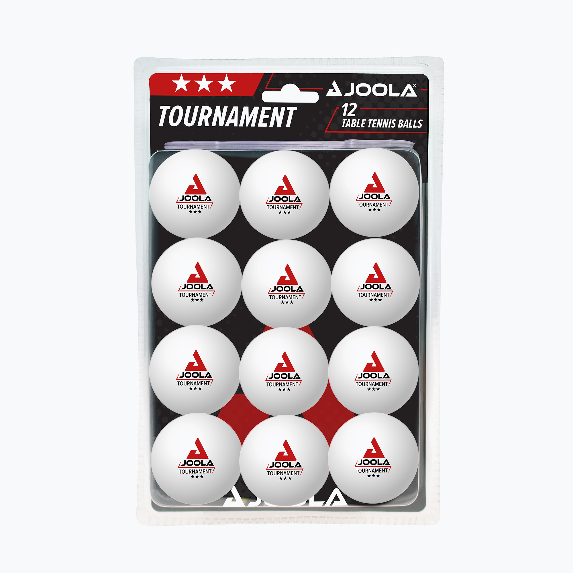 Asztalitenisz labdák JOOLA Tournament 40  12 db. white (Tournament 40  44322)
