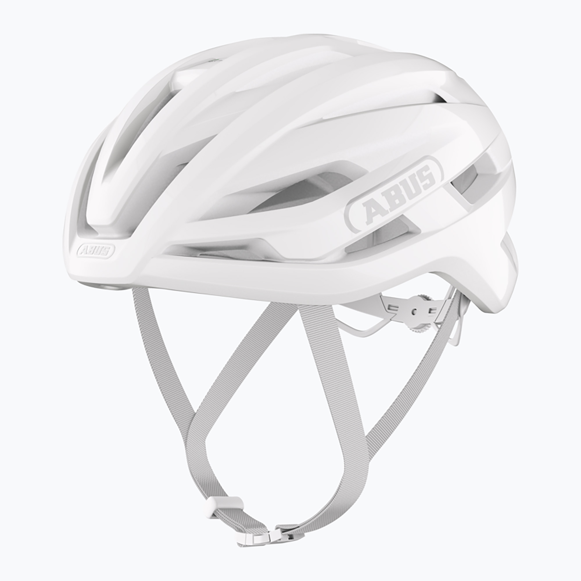 Cyklistická prilba ABUS StormChaser Ace pure white (StormChaser Ace 94327)
