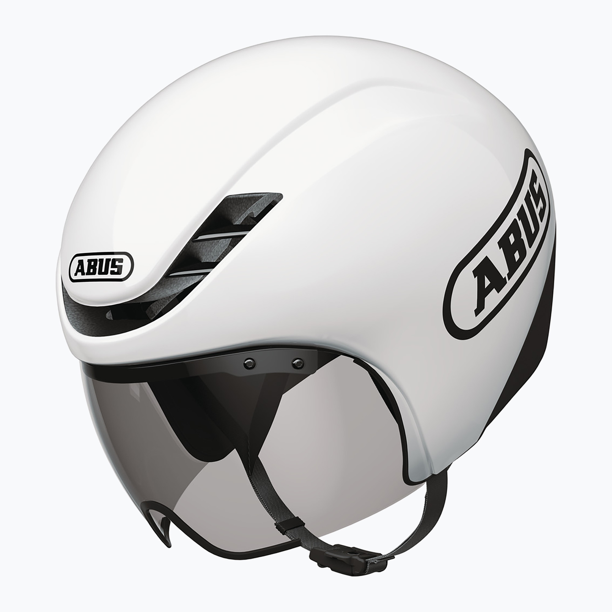 Велосипедна каска ABUS Gamechanger TT 1.1 shiny white