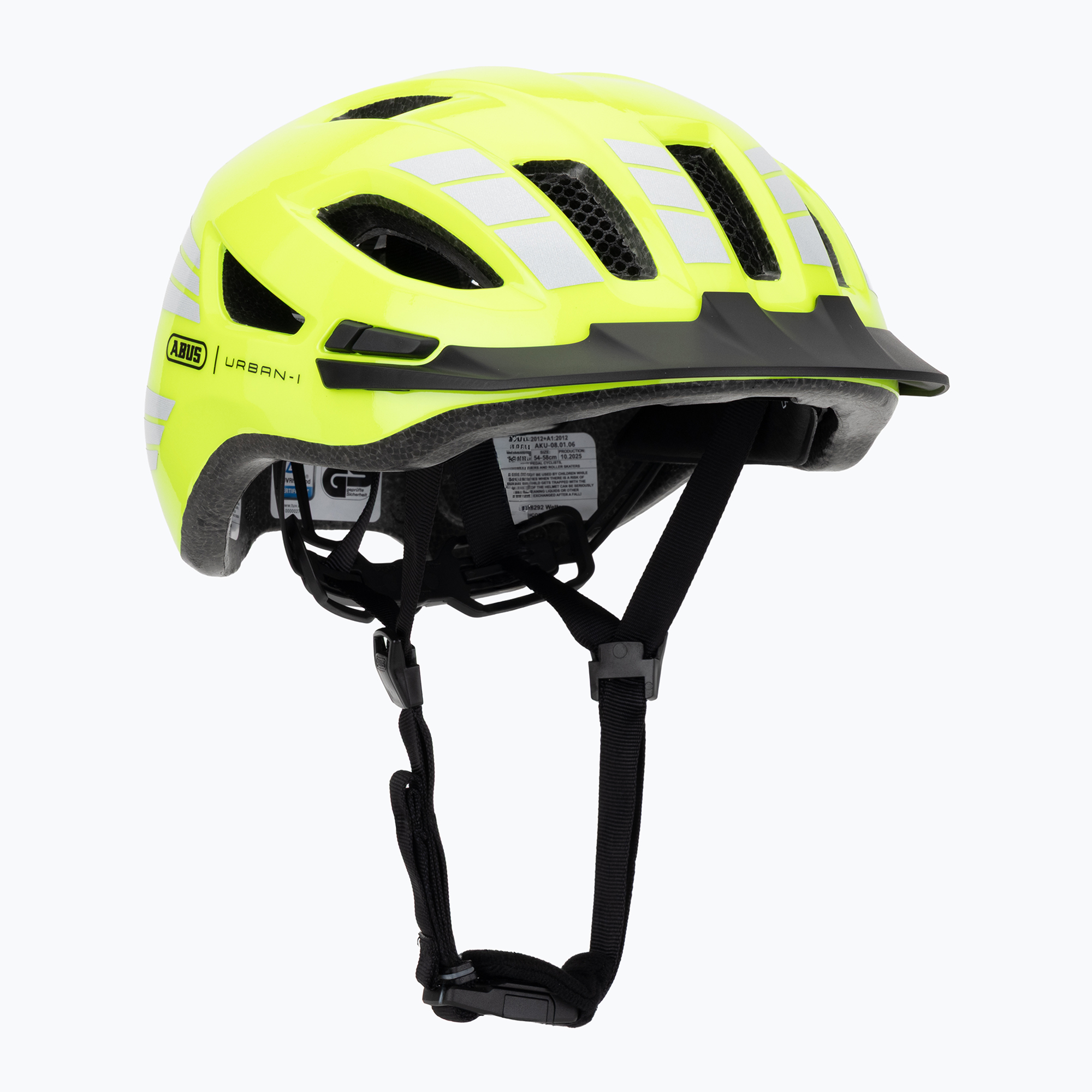 Велосипедна каска ABUS Urban-I 4.0 signal yellow