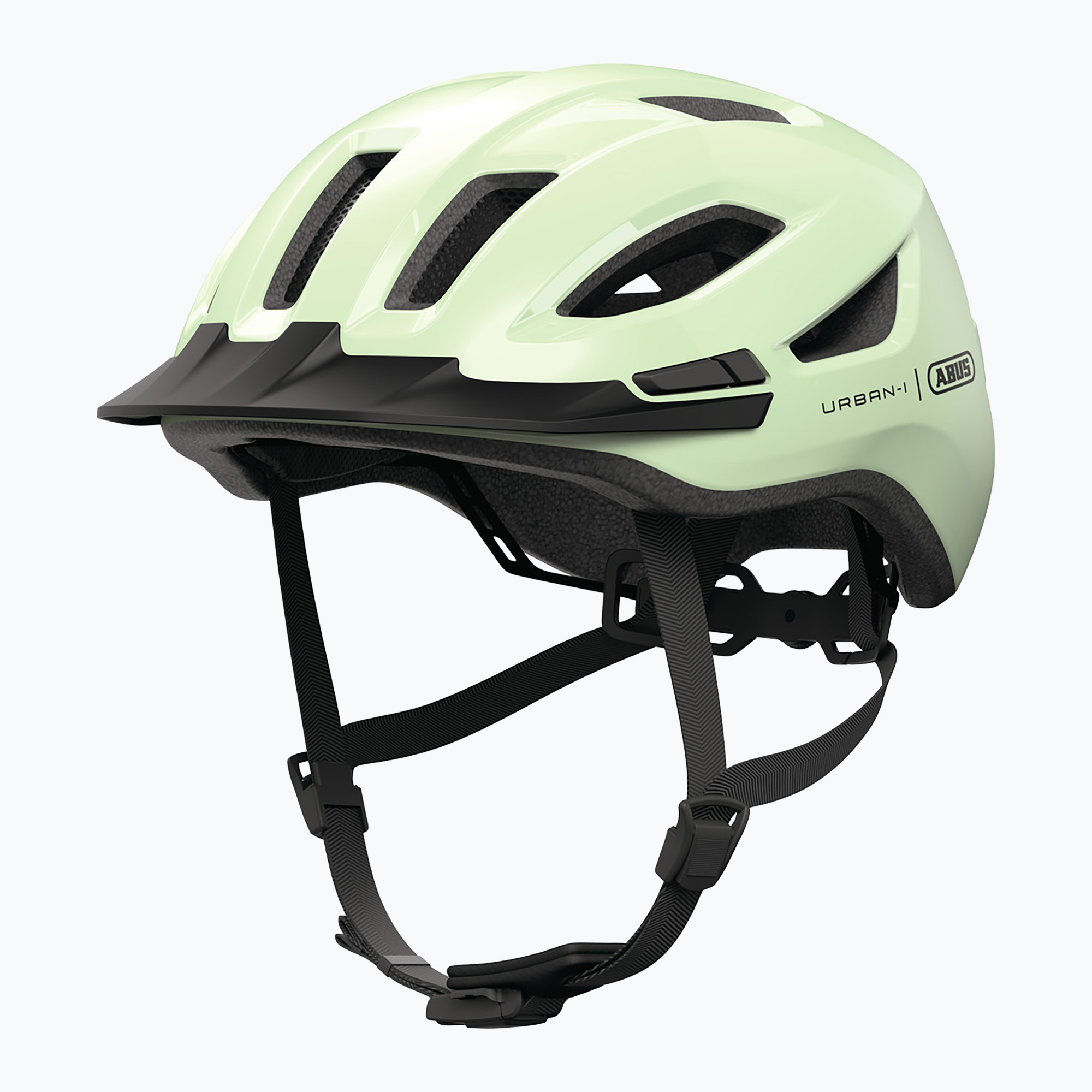 Cască de ciclism ABUS Urban-I 4.0 pistachio green