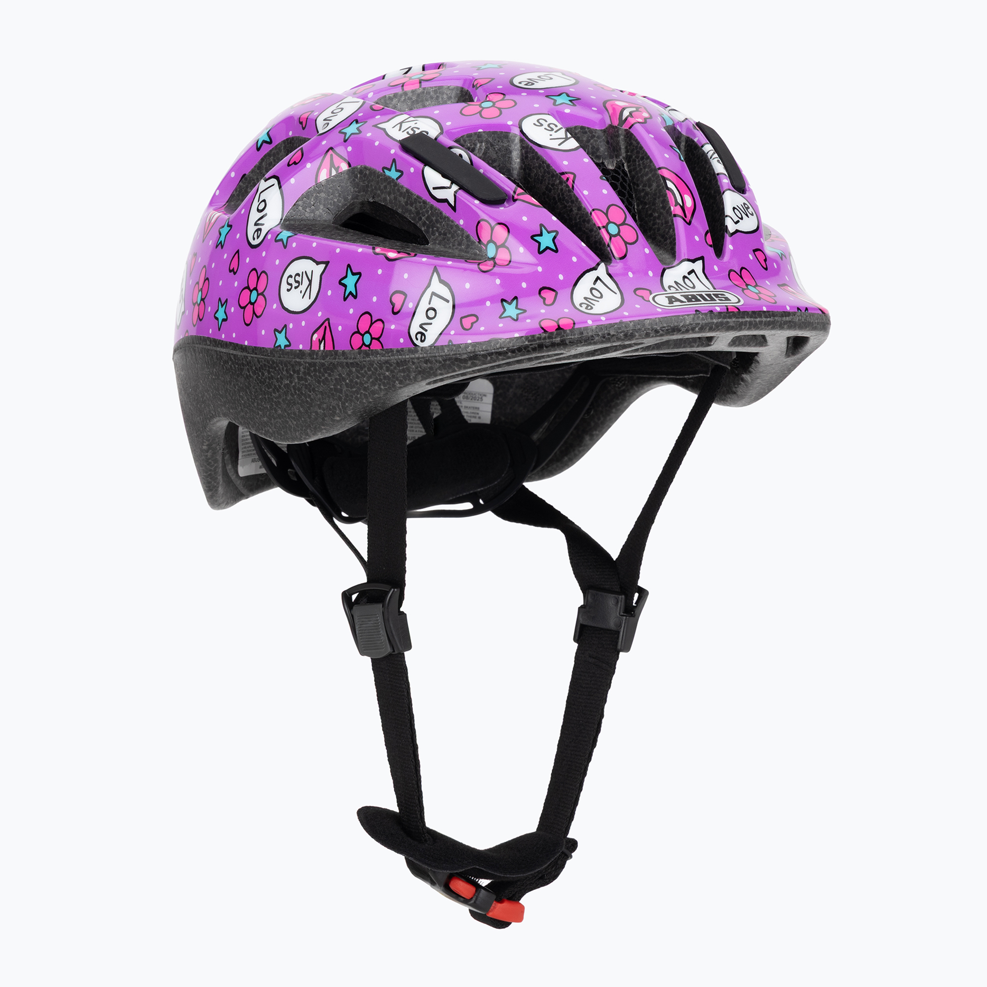 Detská cyklistická prilba ABUS Smooty 2.0 purple kisses (Smooty 2.0 81856)