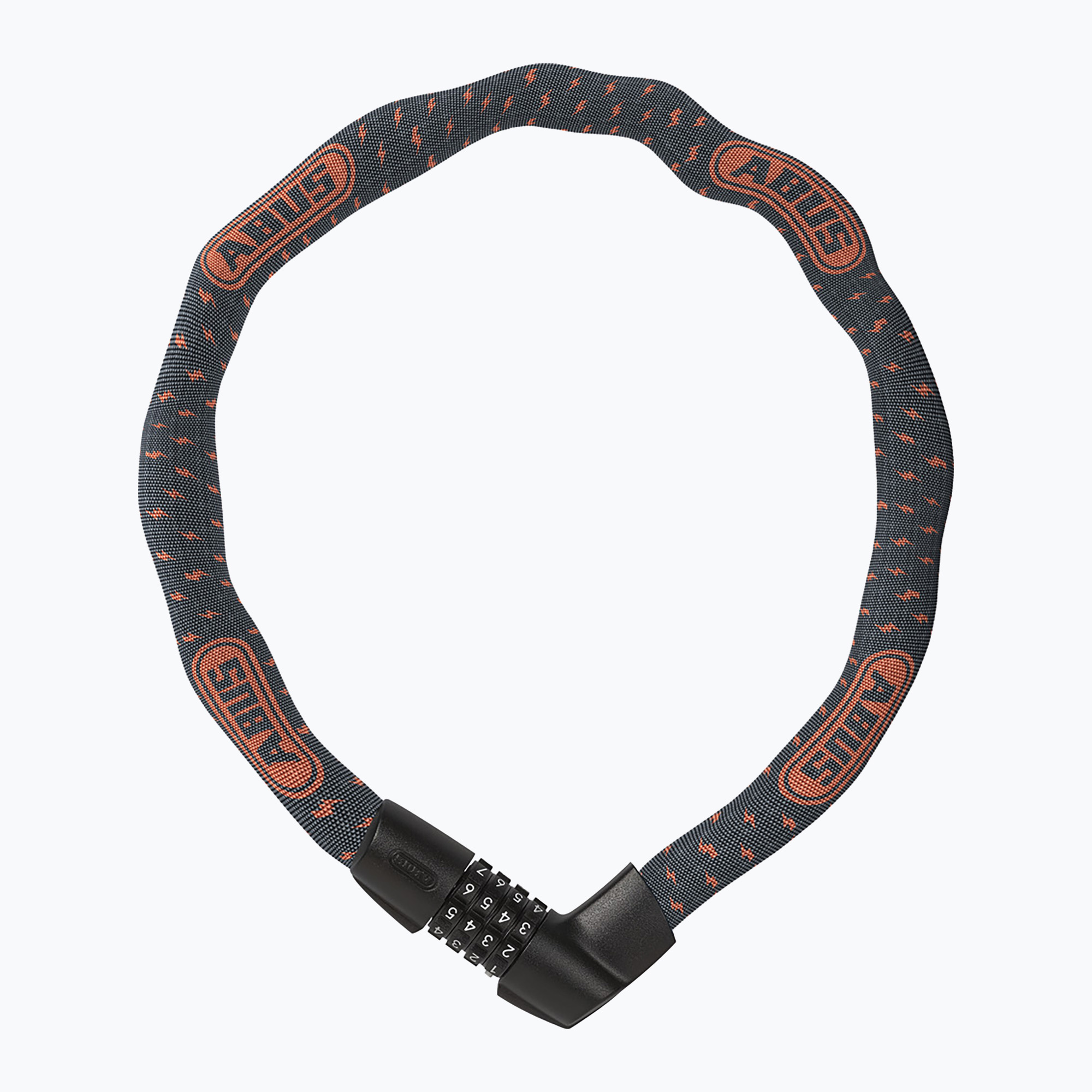 Велосипедна ключалка ABUS Tresor 1385/75 grey lightning