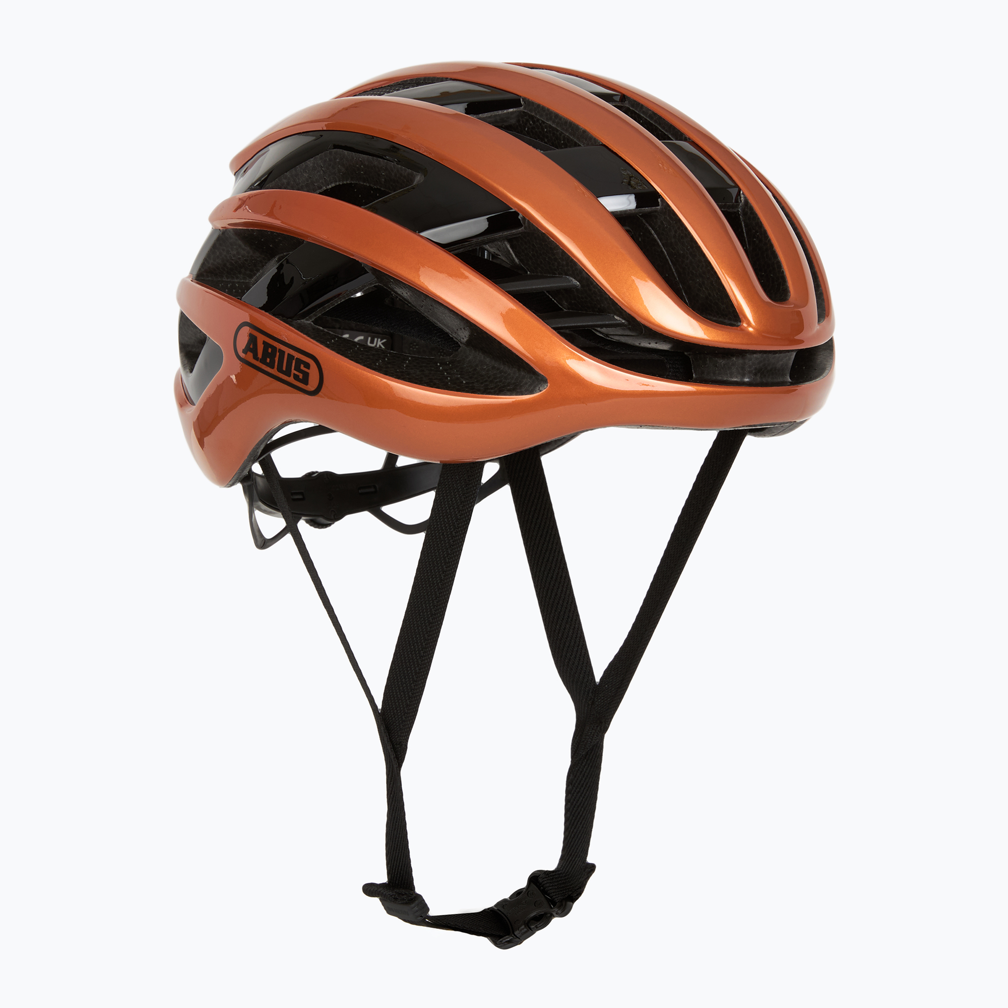 Bicycle helmet ABUS AirBreaker goldfish orange (59-61 cm (L))