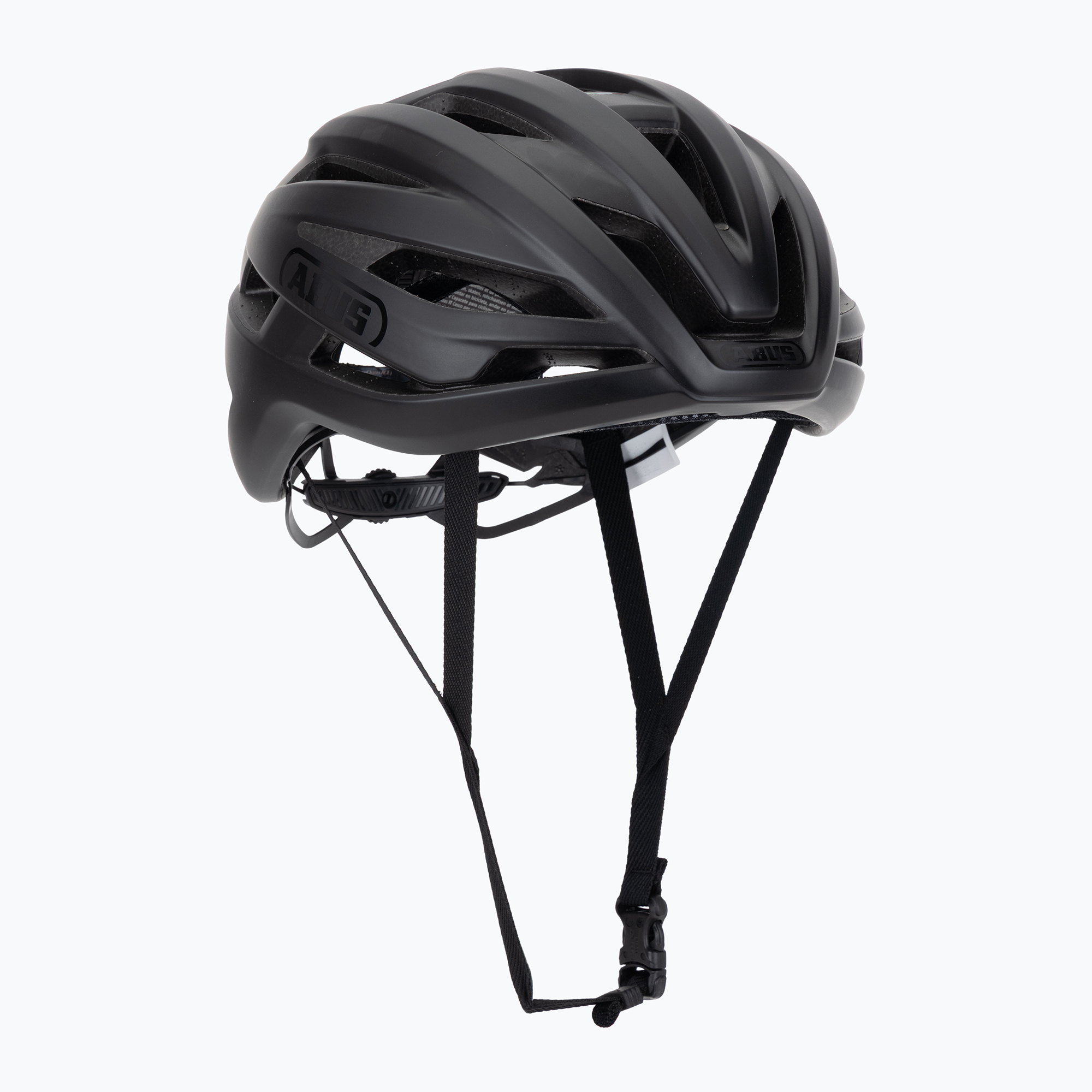 ABUS StormChaser Ace кадифена черна велосипедна каска