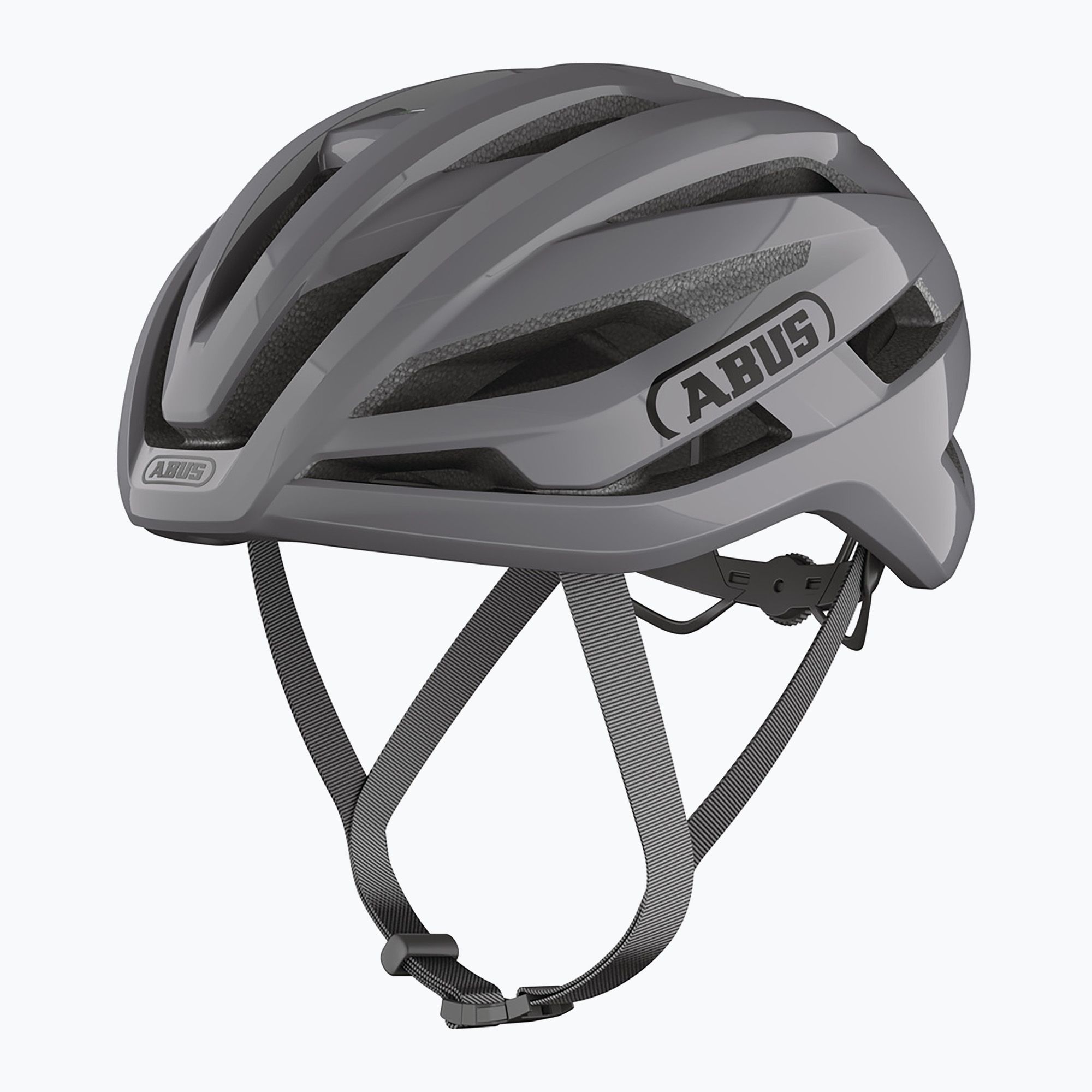 Casco da bicicletta ABUS StormChaser Ace grigio corsa (54-58 cm (M)) (StormChaser Ace 98046)