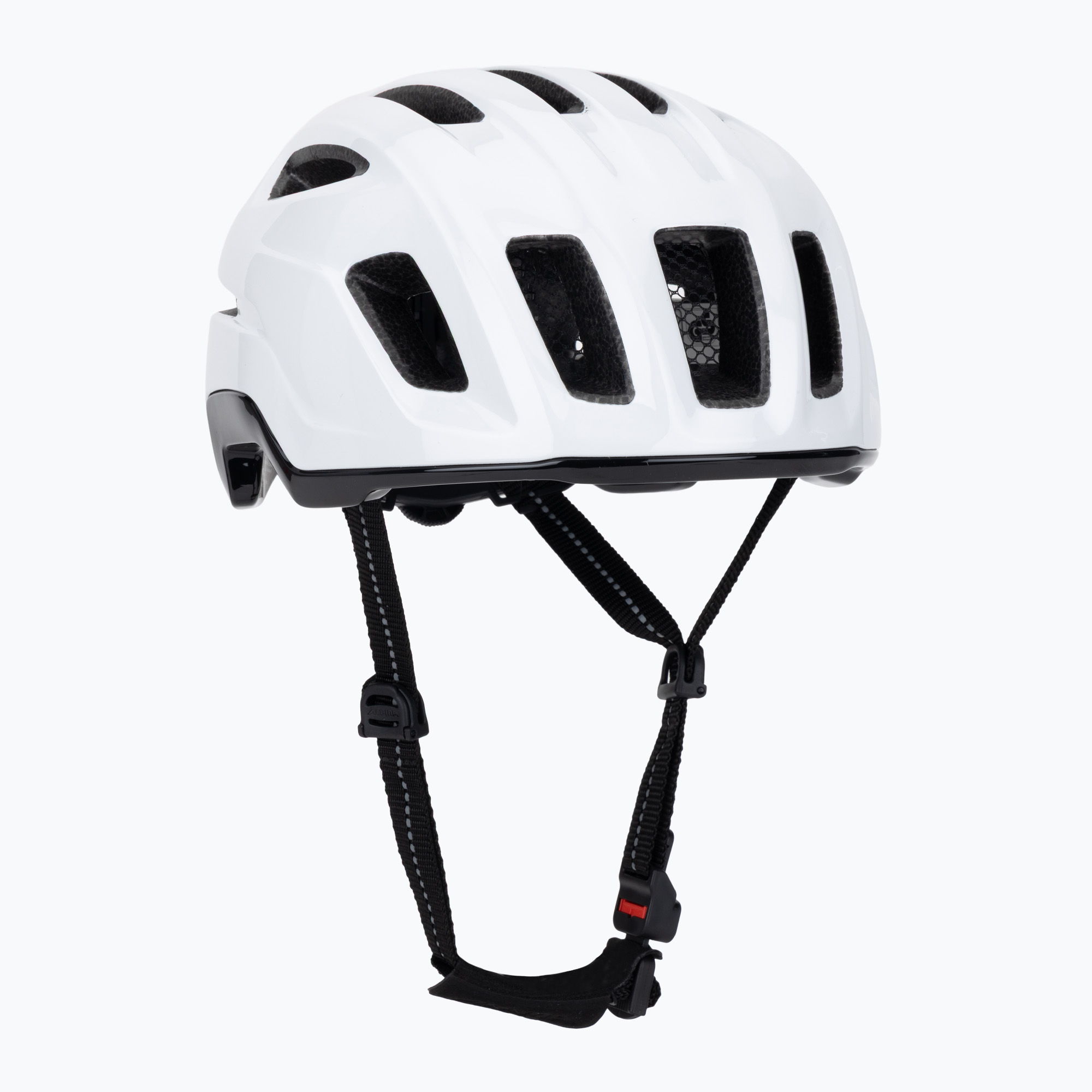 Cască de bicicletă Alpina Paranus Urban white gloss