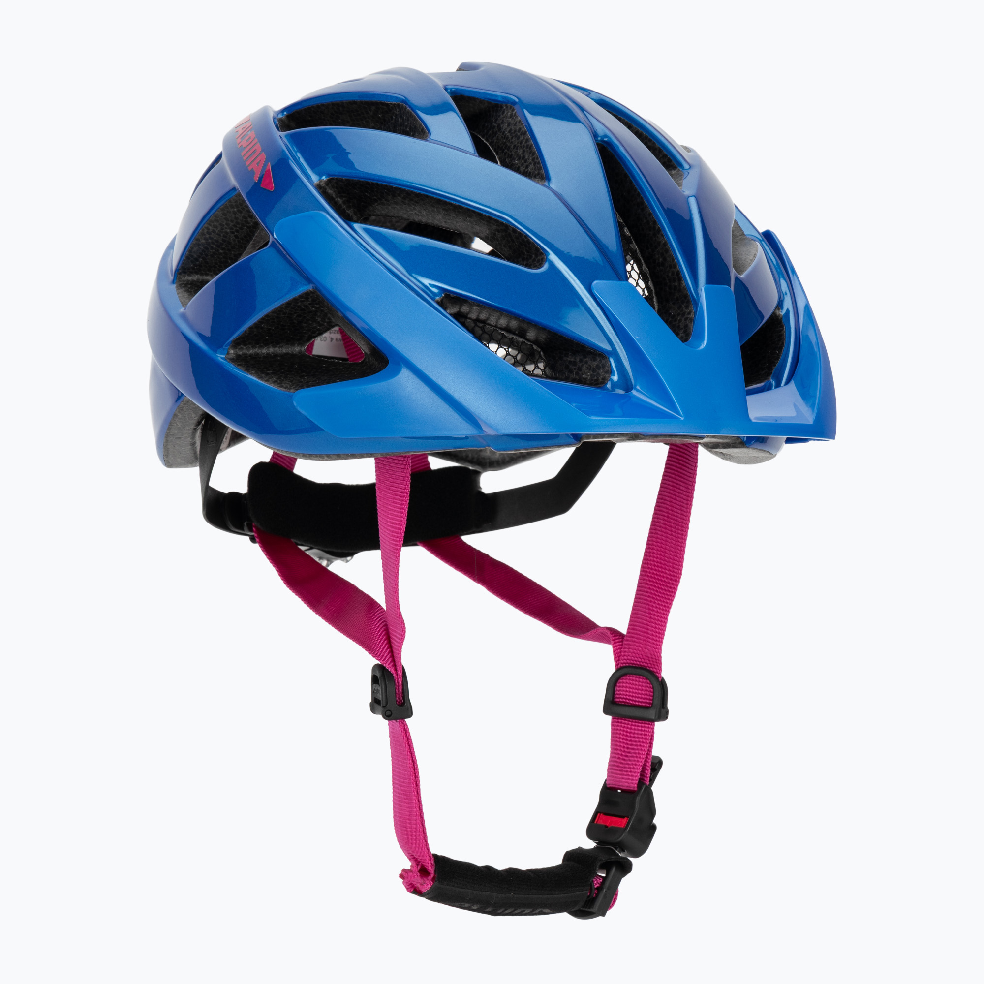 Велосипедна каска Alpina Panoma 3.0 true blue/pink gloss
