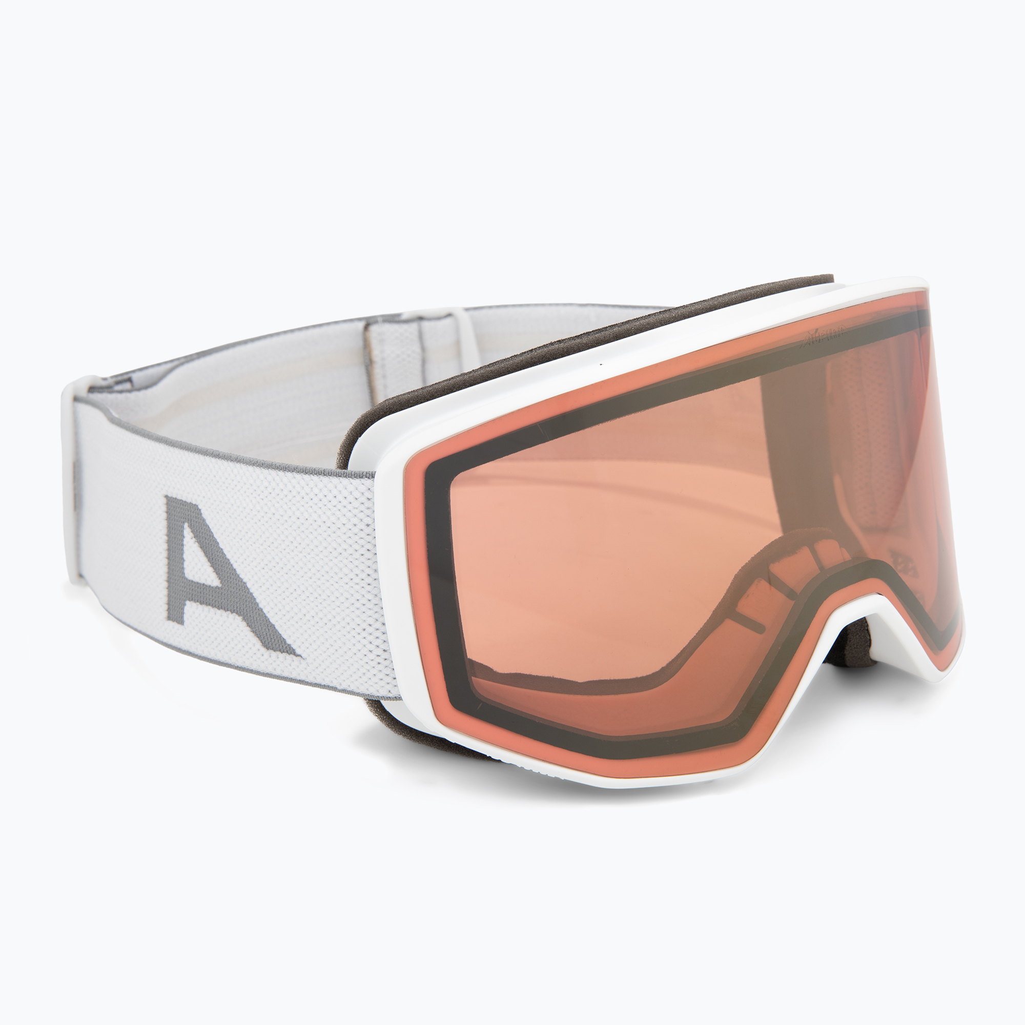 Ochelari de schi Alpina Venet QV white matt/gold