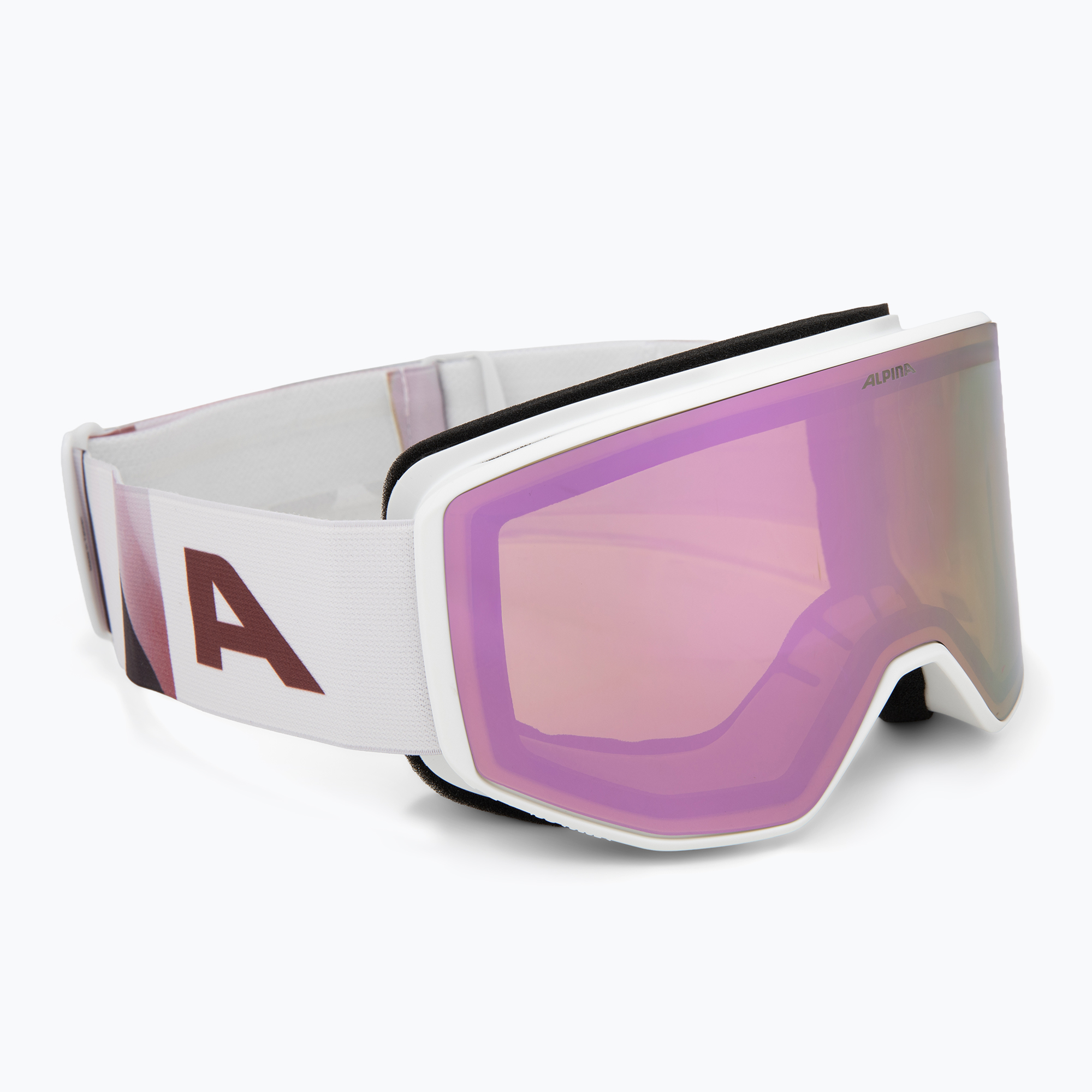 Ochelari de schi Alpina Venet Q-Lite white/rose matt/rose