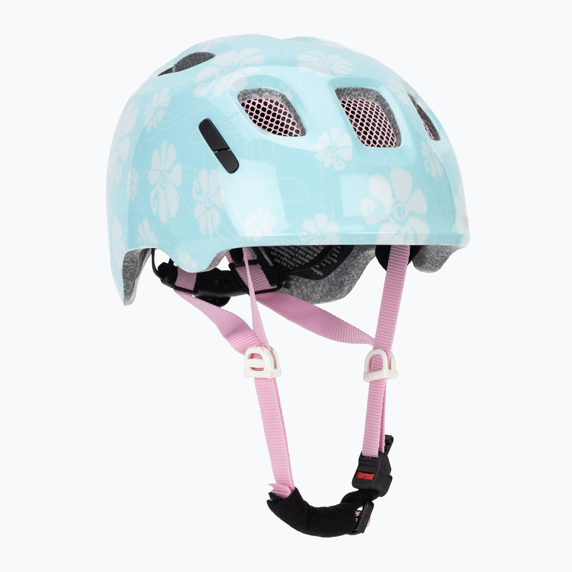 Детска велосипедна каска Alpina Ximo 2 Jr aqua rose flower gloss